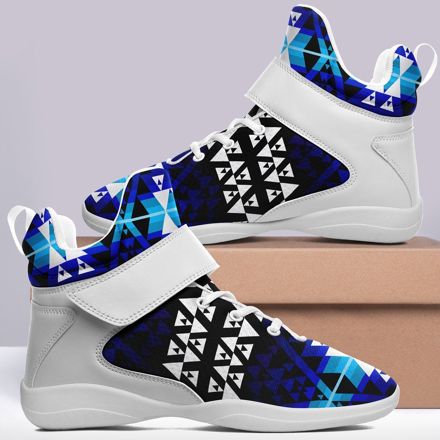 Writing on Stone Night Watch Ipottaa Basketball / Sport High Top Shoes - White Sole 49 Dzine