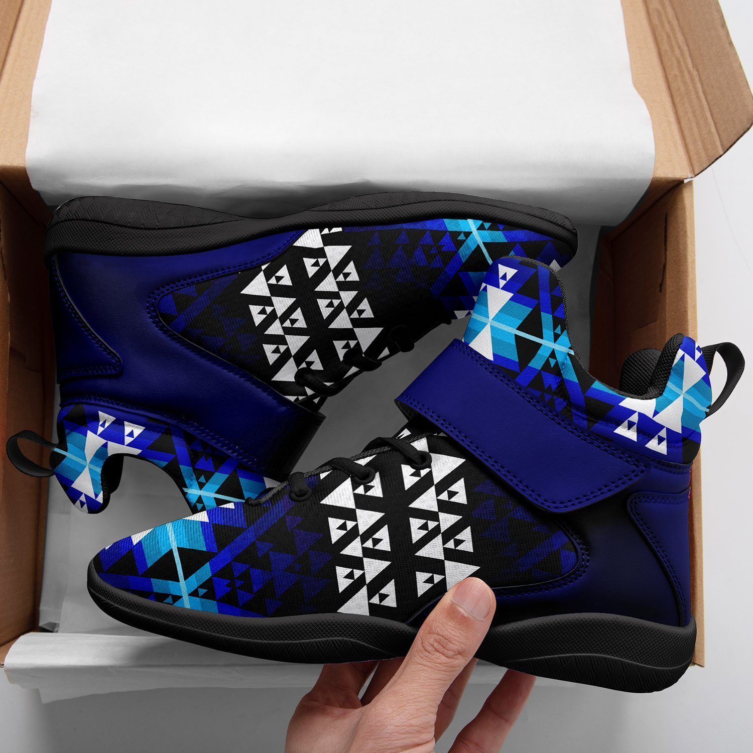 Writing on Stone Night Watch Kid's Ipottaa Basketball / Sport High Top Shoes 49 Dzine