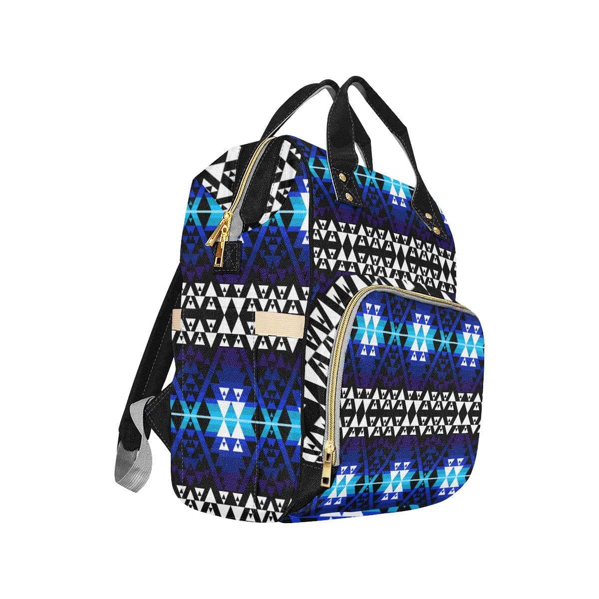 Writing on Stone Night Watch Multi-Function Diaper Backpack (Model 1688) Diaper Backpack (1688) e-joyer