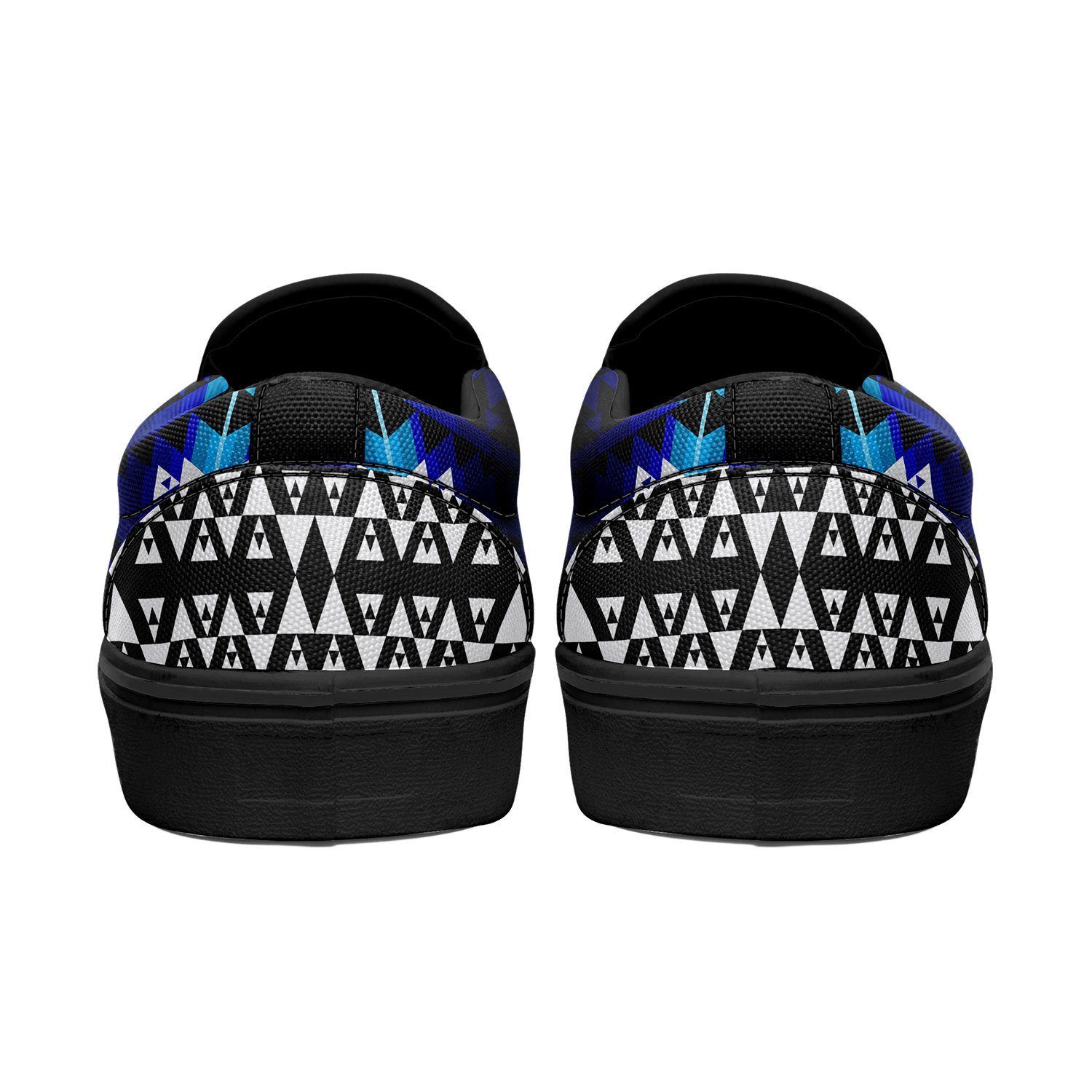 Writing on Stone Night Watch Otoyimm Kid's Canvas Slip On Shoes 49 Dzine