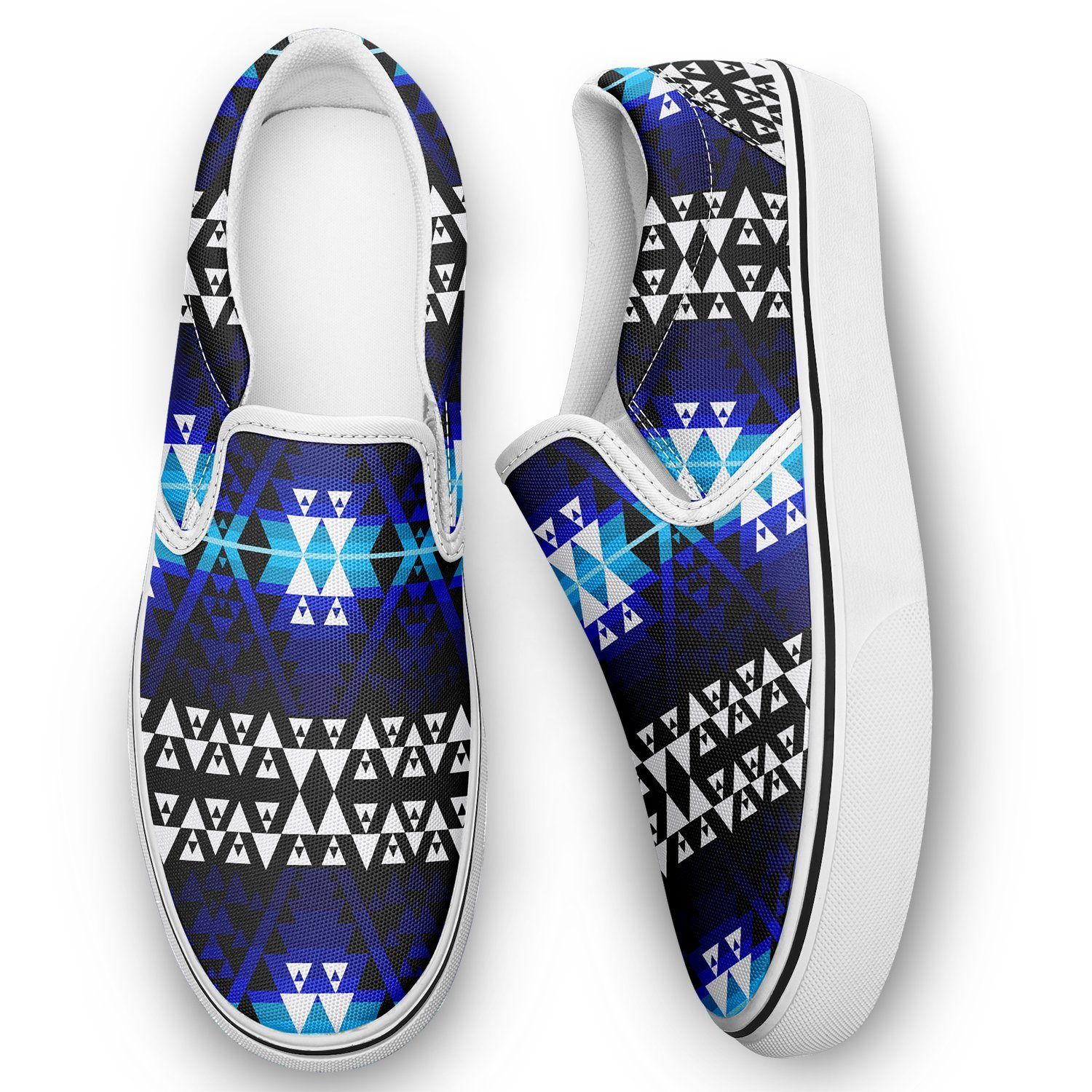Writing on Stone Night Watch Otoyimm Kid's Canvas Slip On Shoes 49 Dzine
