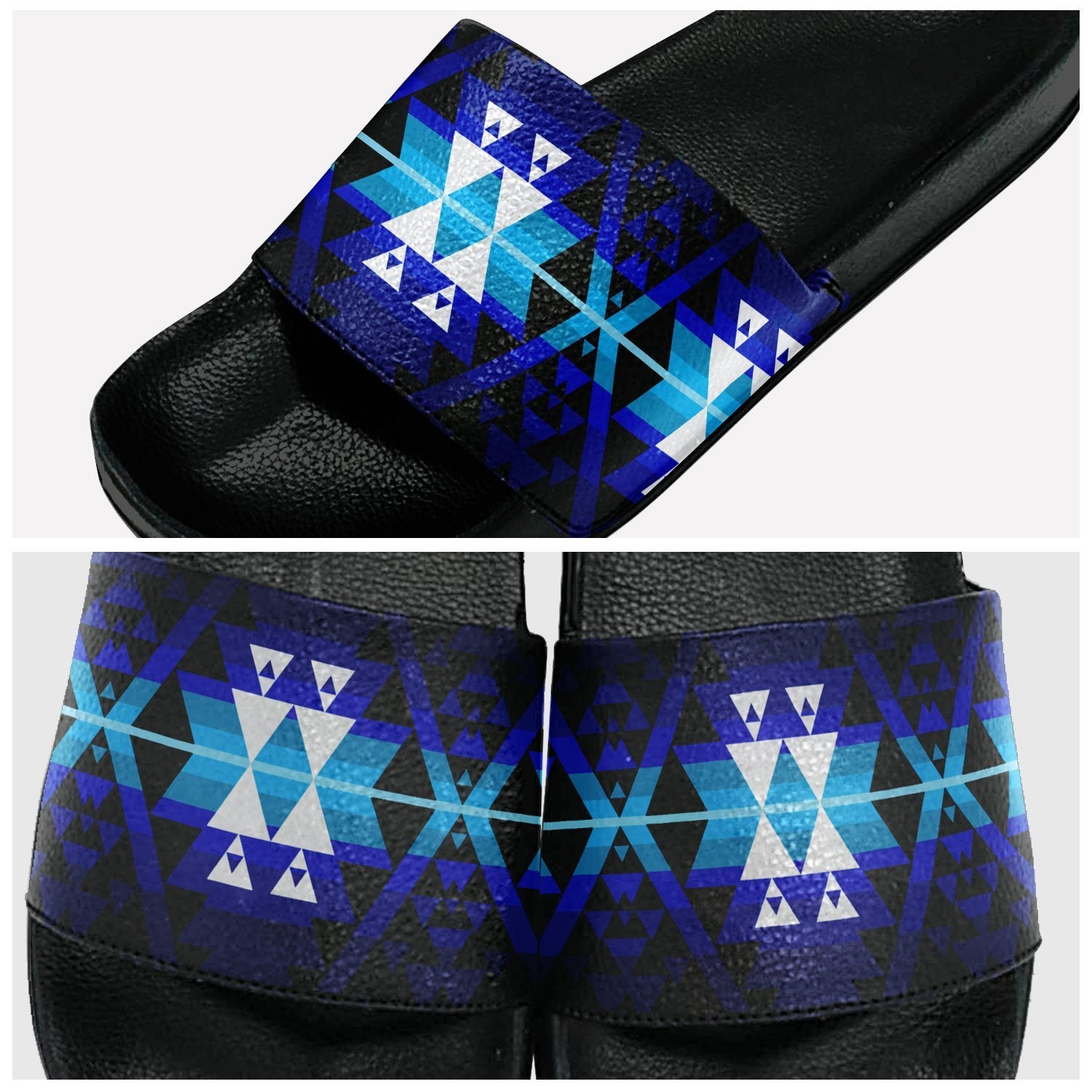 Writing on Stone Night Watch Slide Sandals 49 Dzine