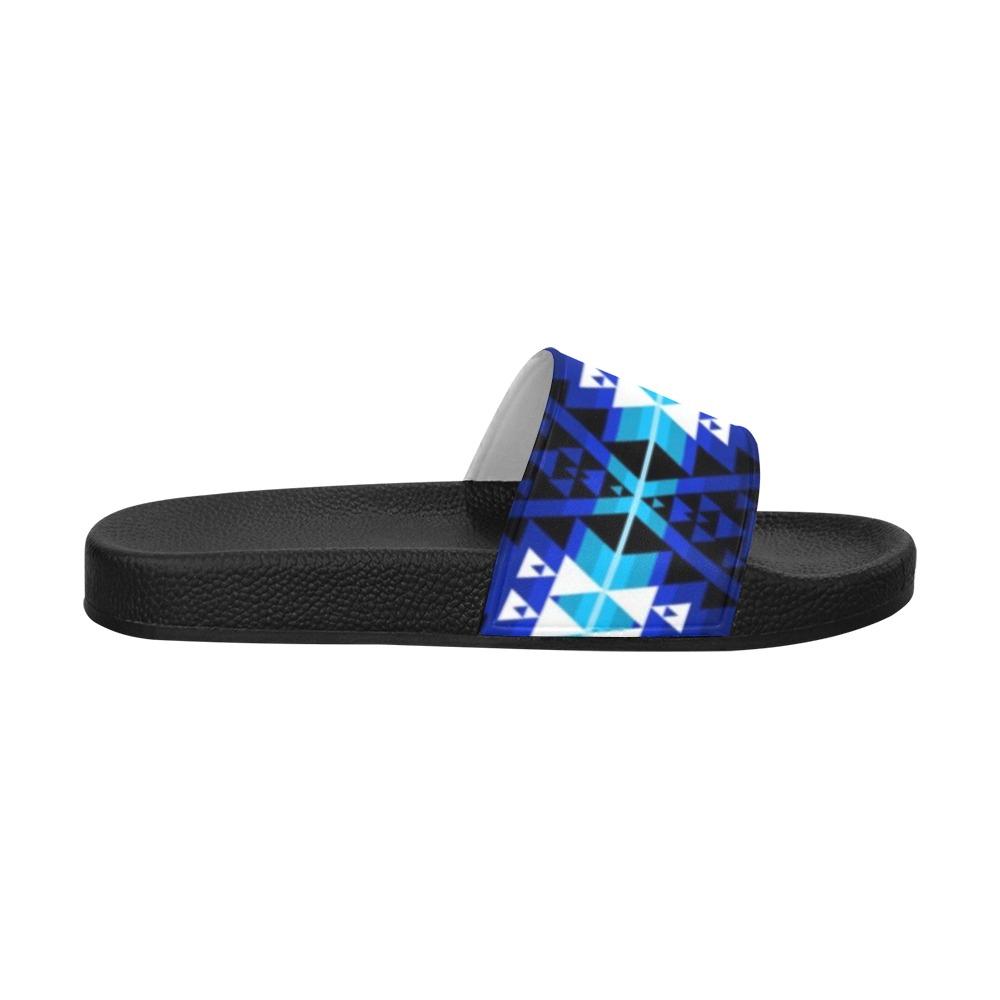 Writing on Stone Night Watch Women's Slide Sandals (Model 057) Women's Slide Sandals (057) e-joyer