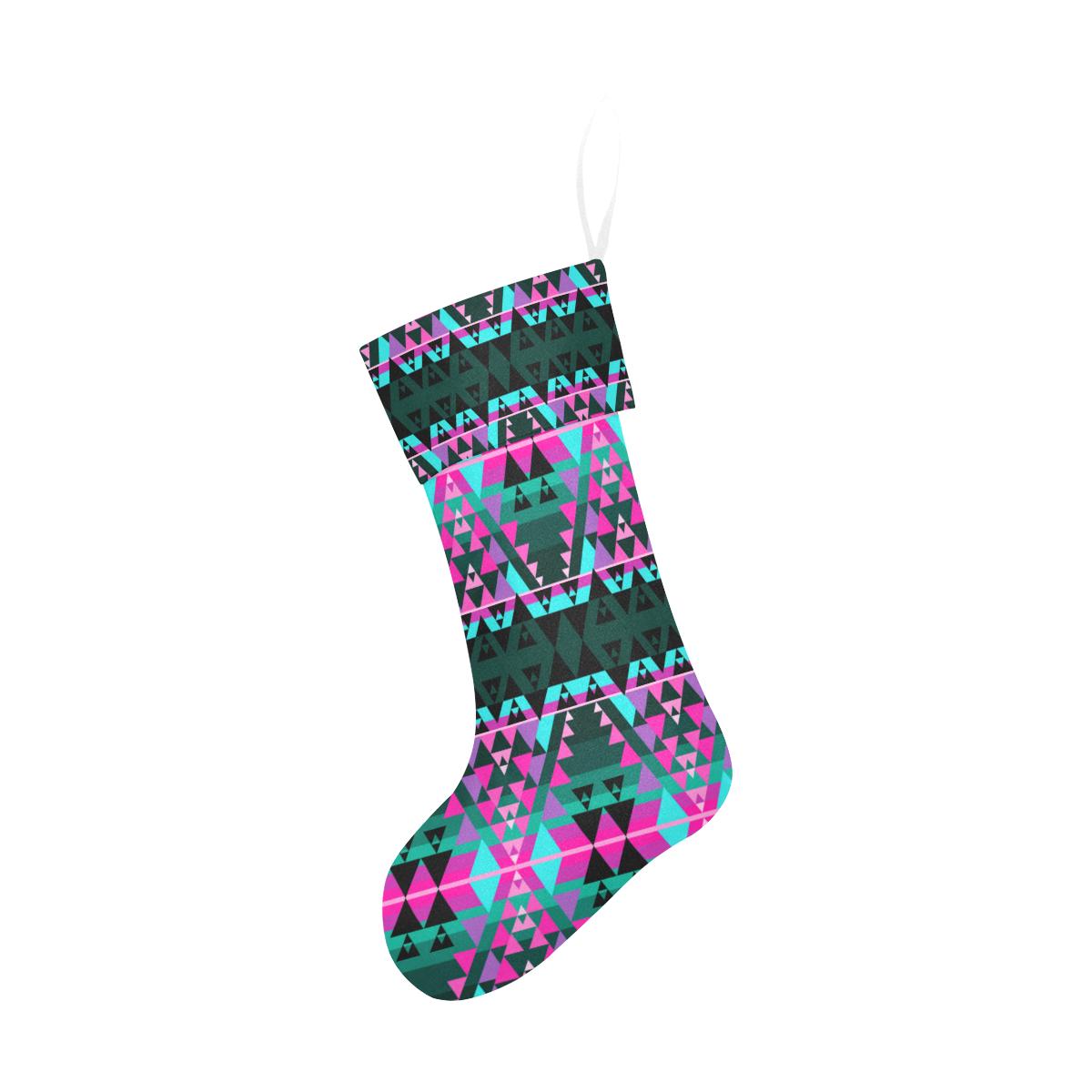 Writing on Stone Sunset Christmas Stocking holiday stocking e-joyer