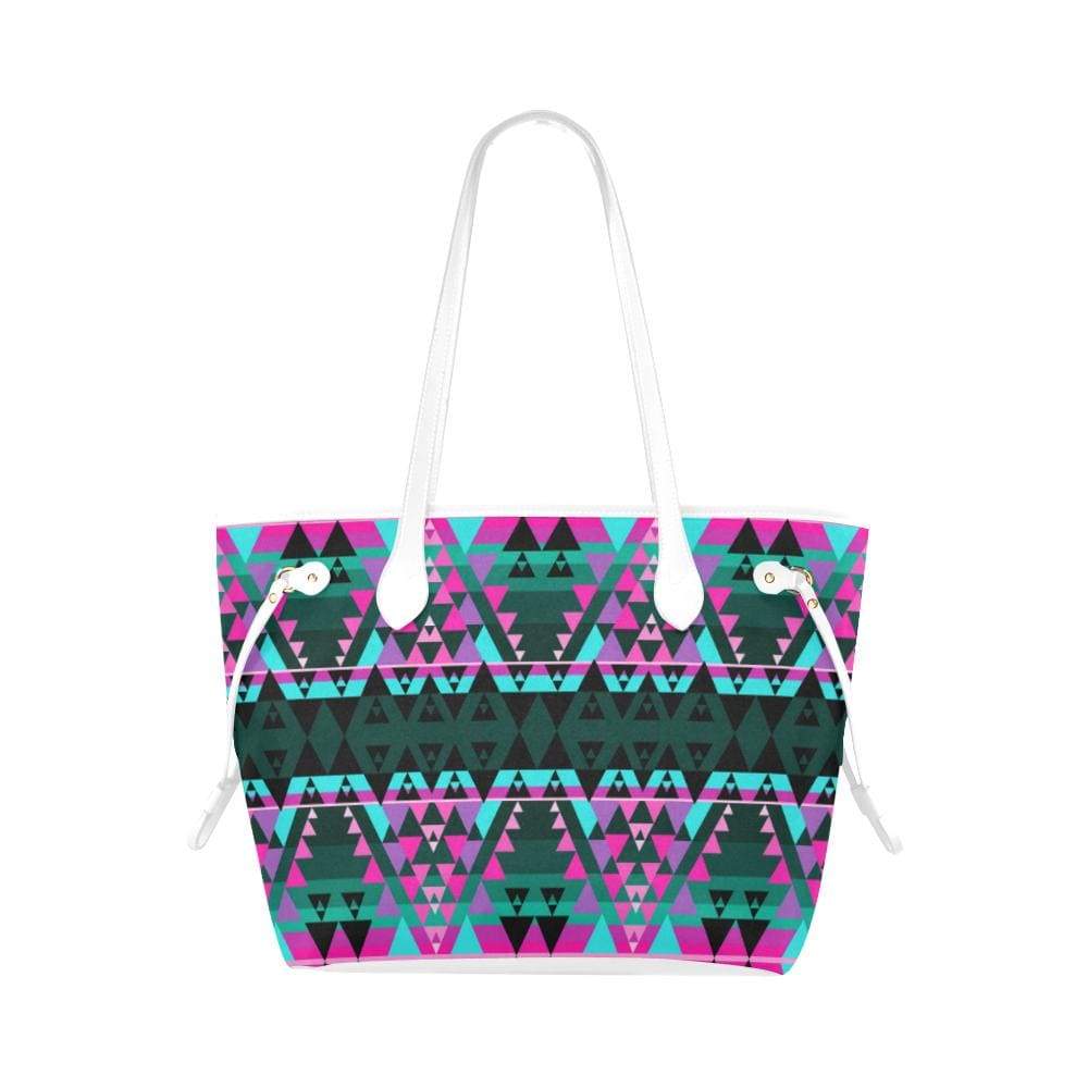 Writing on Stone Sunset Clover Canvas Tote Bag (Model 1661) Clover Canvas Tote Bag (1661) e-joyer