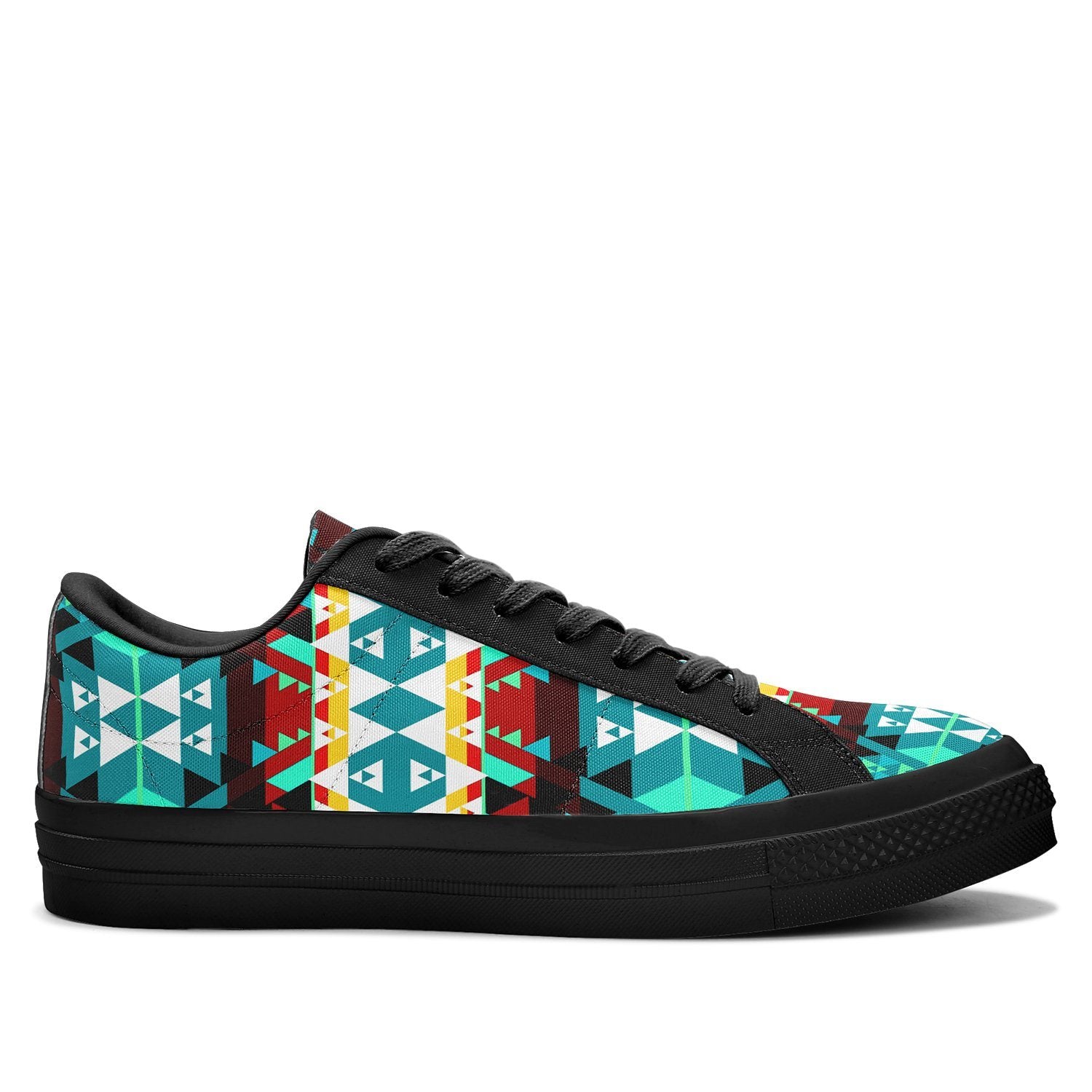 Writing on Stone Wheel Aapisi Low Top Canvas Shoes Black Sole 49 Dzine