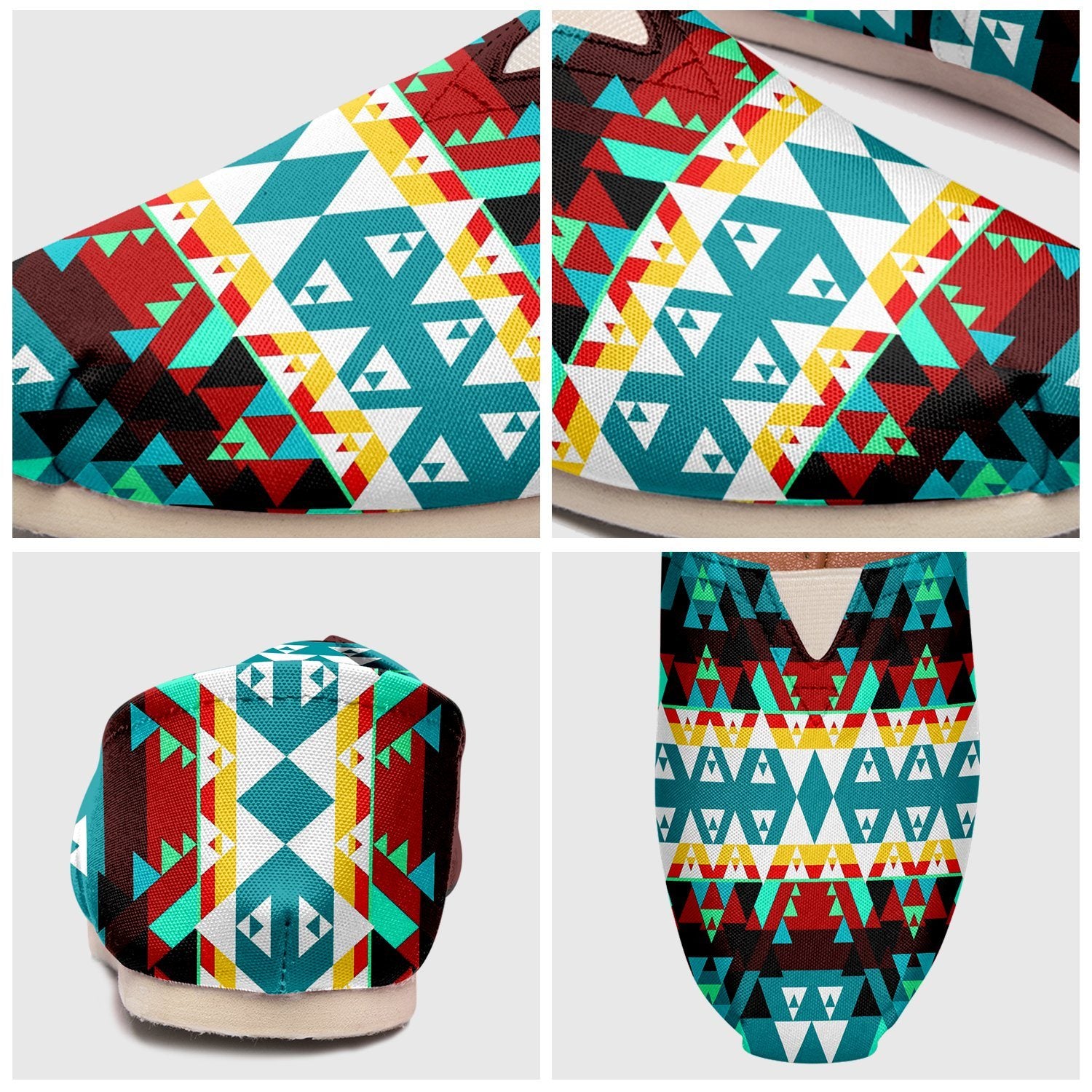 Writing on Stone Wheel Casual Unisex Slip On Shoe Herman