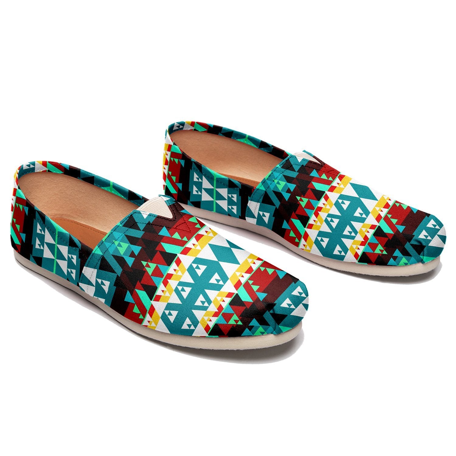 Writing on Stone Wheel Casual Unisex Slip On Shoe Herman