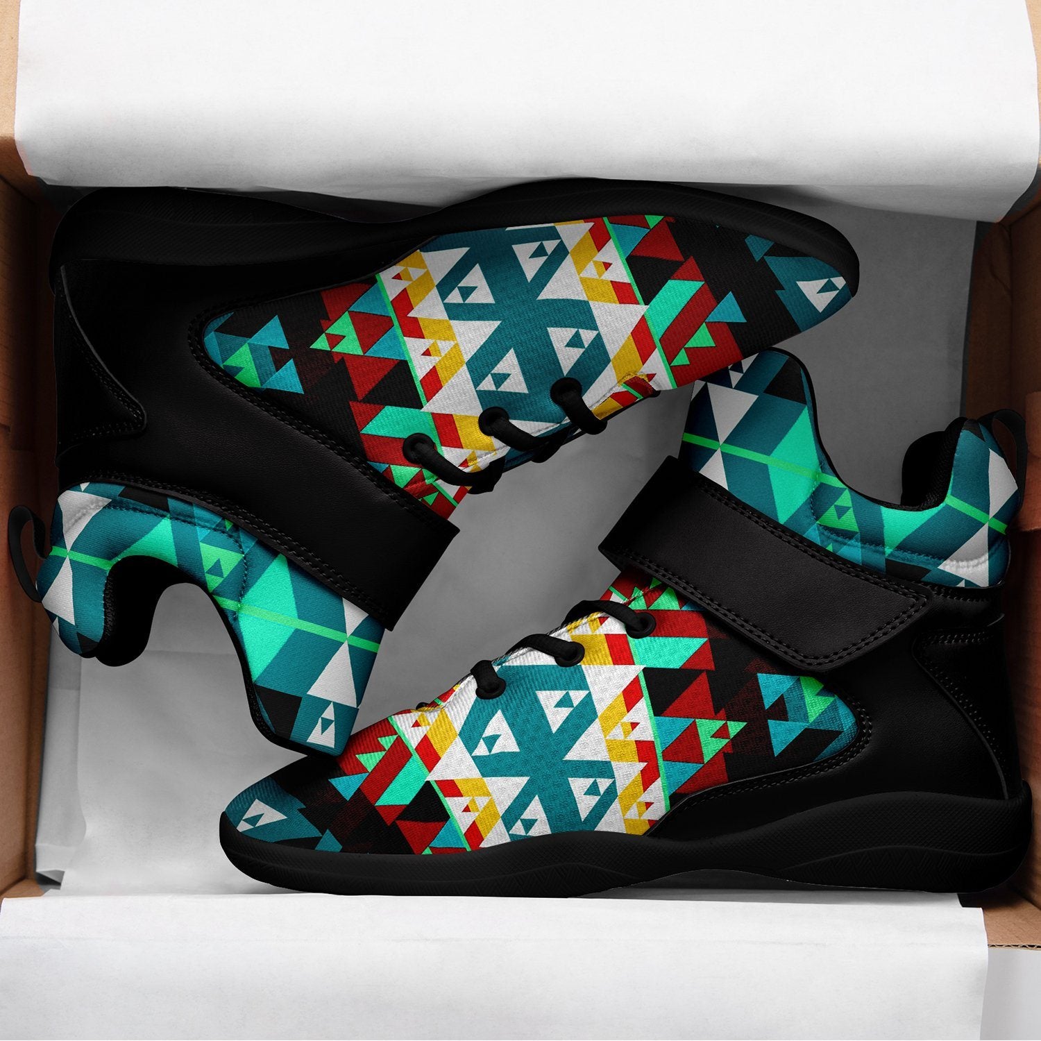 Writing on Stone Wheel Ipottaa Basketball / Sport High Top Shoes 49 Dzine