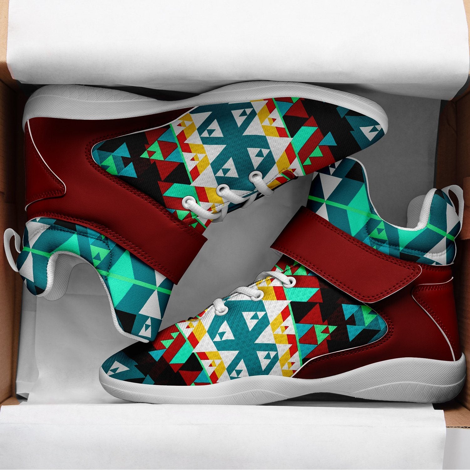 Writing on Stone Wheel Ipottaa Basketball / Sport High Top Shoes 49 Dzine