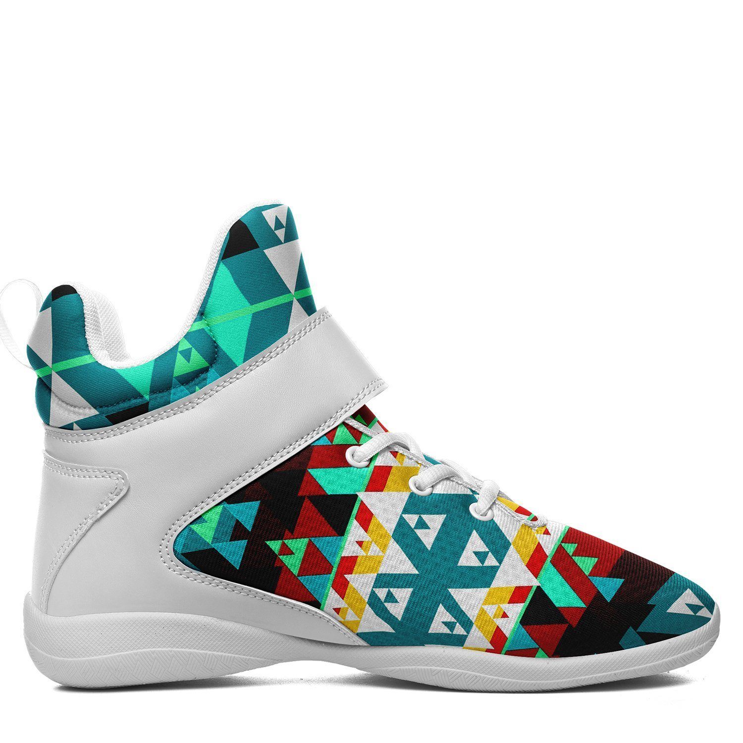 Writing on Stone Wheel Ipottaa Basketball / Sport High Top Shoes - White Sole 49 Dzine