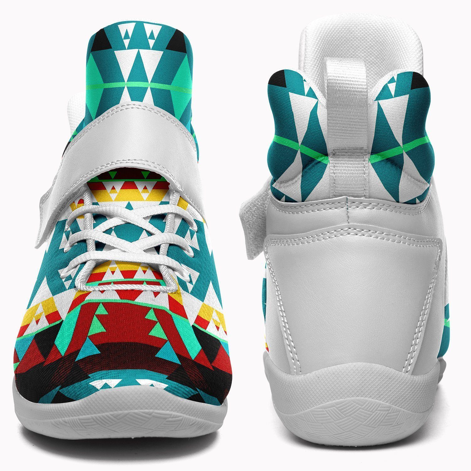 Writing on Stone Wheel Ipottaa Basketball / Sport High Top Shoes - White Sole 49 Dzine