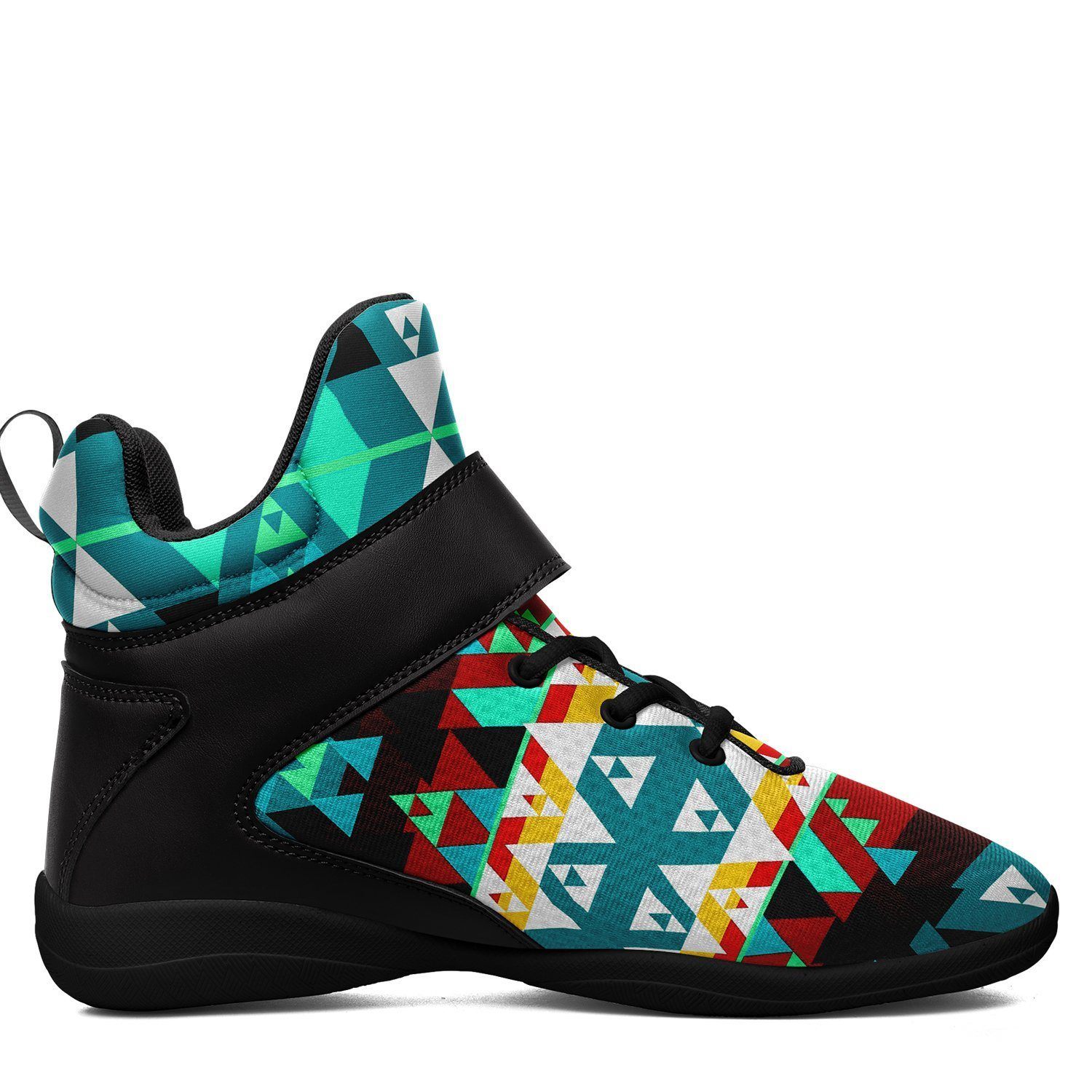 Writing on Stone Wheel Kid's Ipottaa Basketball / Sport High Top Shoes 49 Dzine