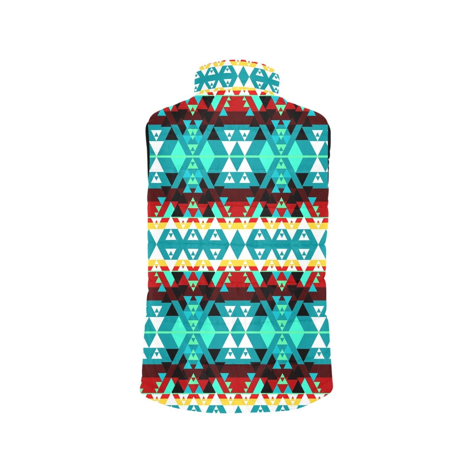 Writing on Stone Wheel Men's Padded Vest Jacket (Model H44) Men's Padded Vest Jacket (H44) e-joyer