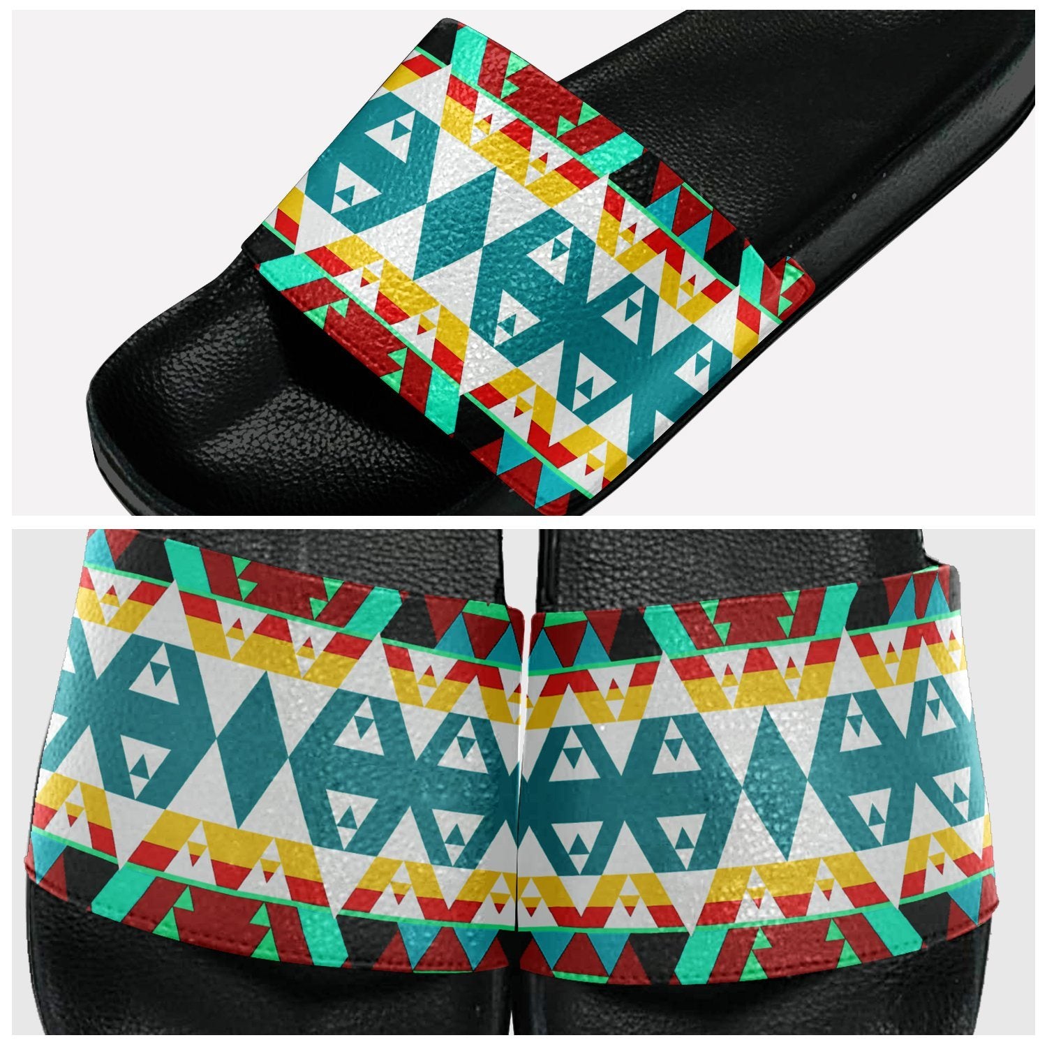 Writing on Stone Wheel Slide Sandals 49 Dzine