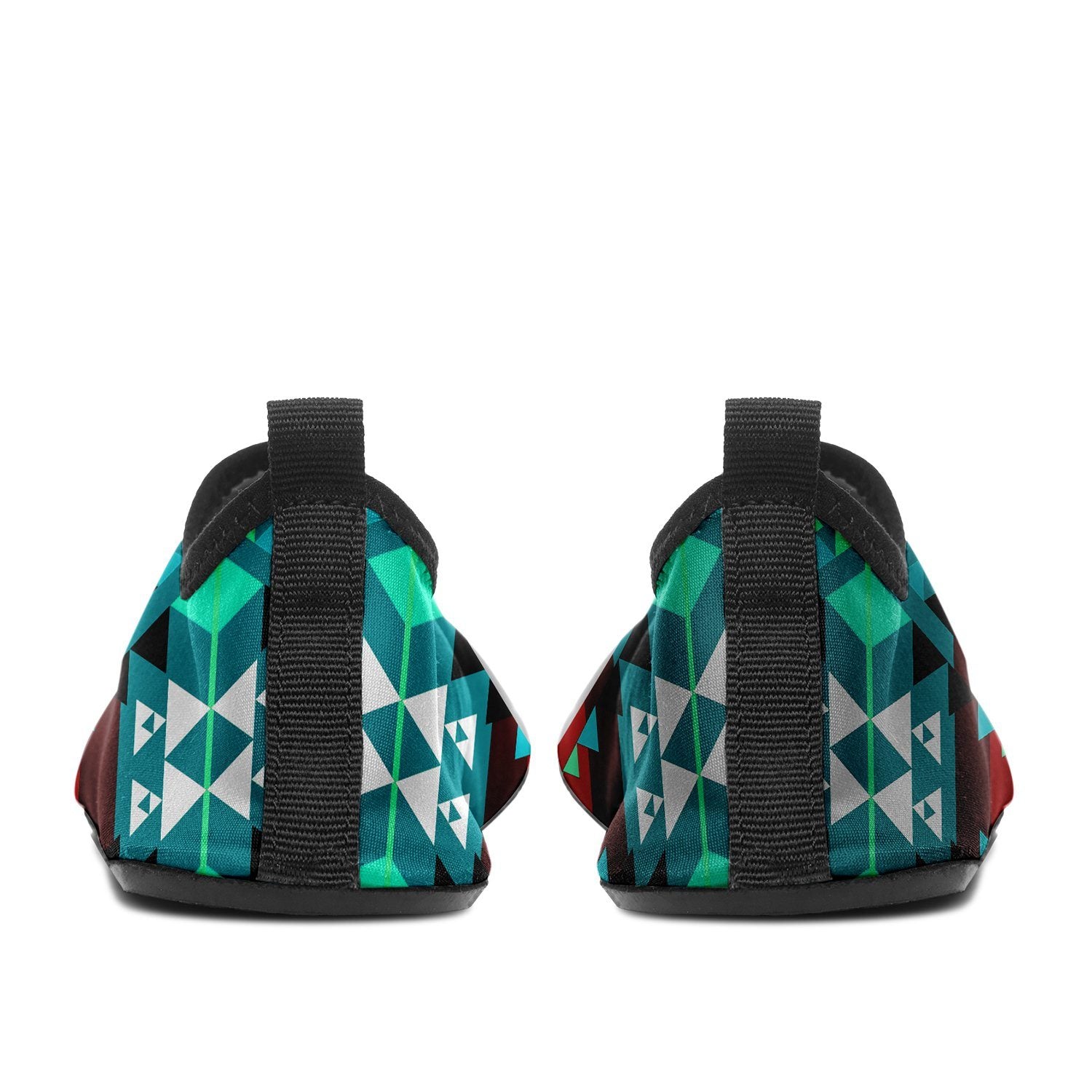 Writing on Stone Wheel Sockamoccs Slip On Shoes 49 Dzine
