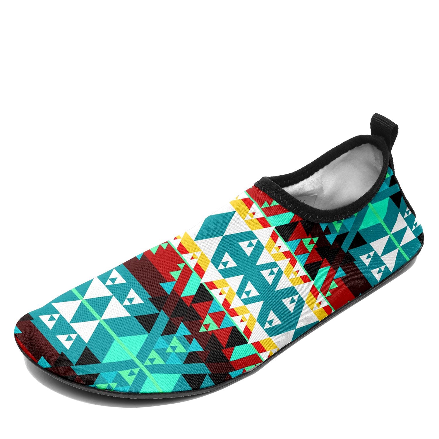 Writing on Stone Wheel Sockamoccs Slip On Shoes 49 Dzine