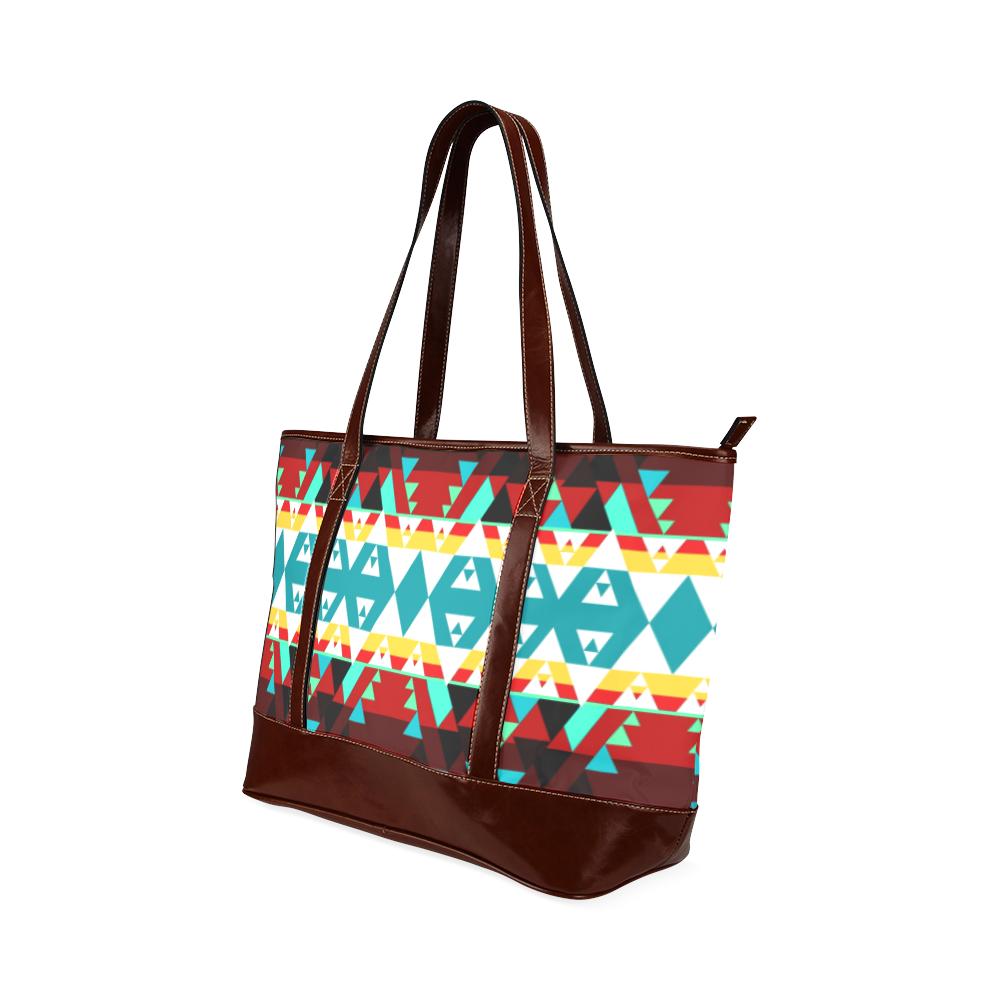 Writing on Stone Wheel Tote Handbag (Model 1642) Tote Handbags (1642) e-joyer