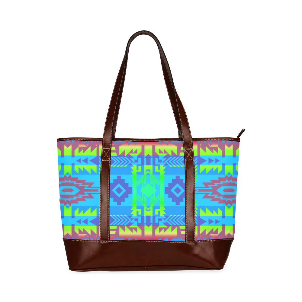 Young Journey Tote Handbag (Model 1642) Tote Handbags (1642) e-joyer