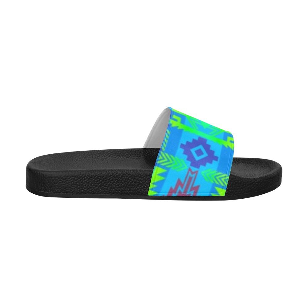 Young Journey Women's Slide Sandals (Model 057) Women's Slide Sandals (057) e-joyer