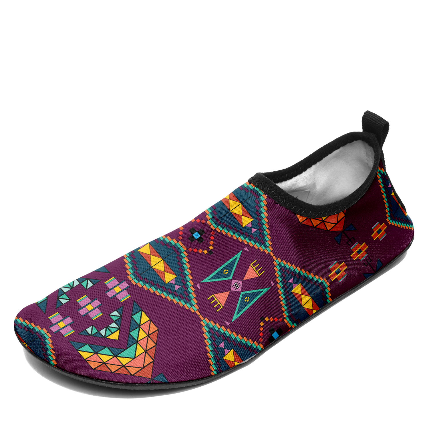 Travois Tipi Berry Kid's Sockamoccs Slip On Shoes