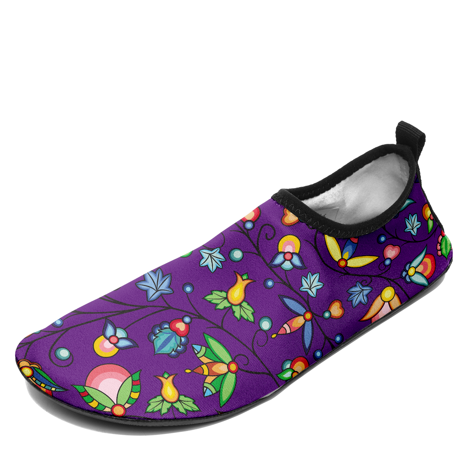 Prairie Plains Spirit Midnight Purple Kid's Sockamoccs Slip On Shoes