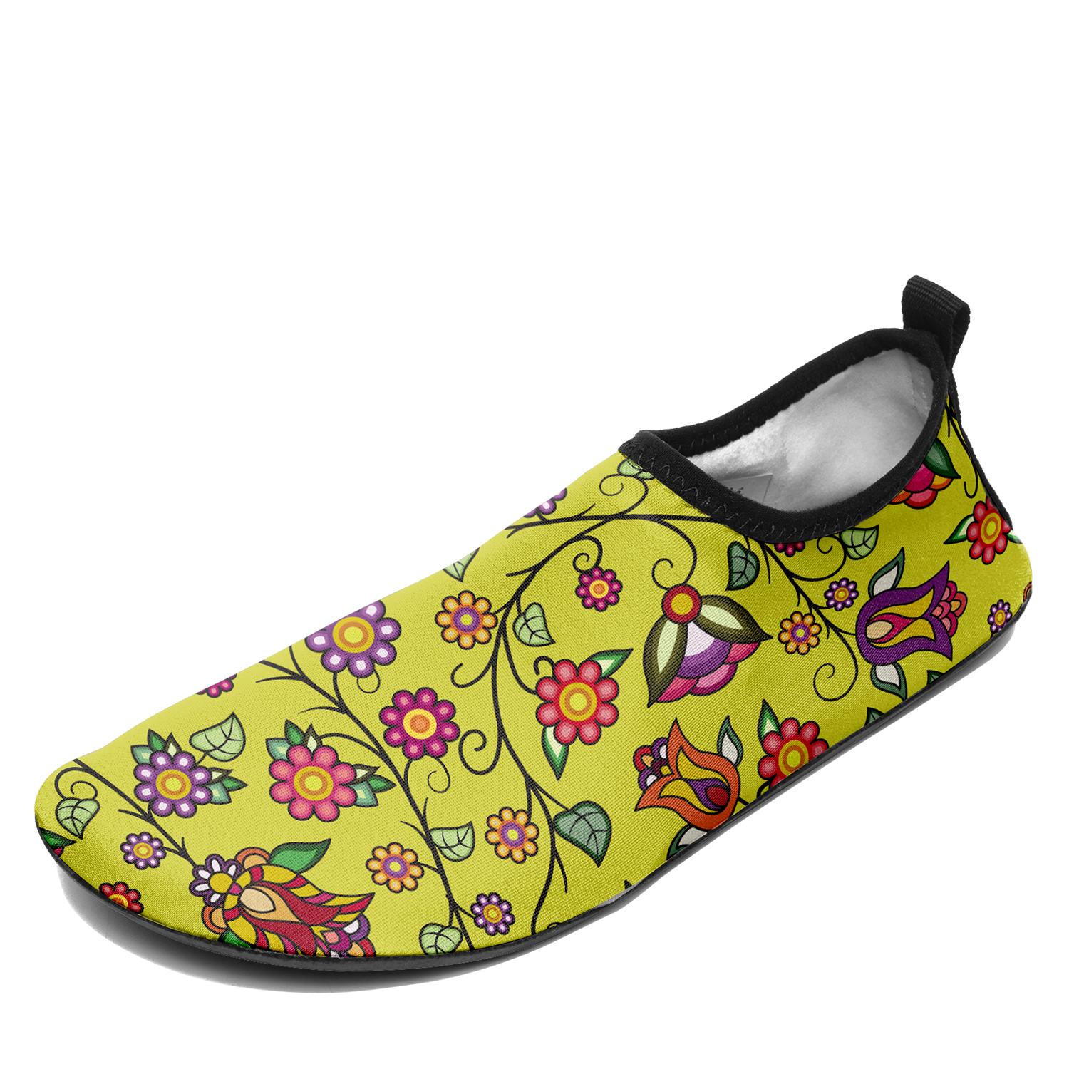 Heartbeat Petals Yellow Sockamoccs