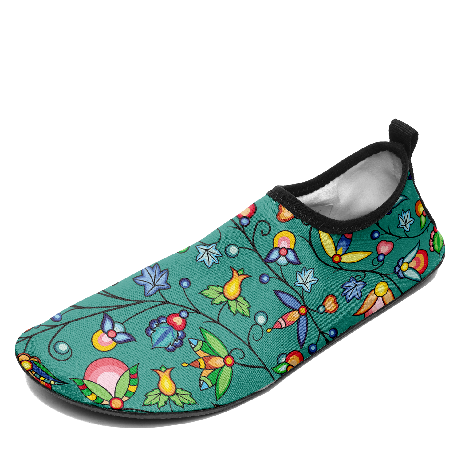 Prairie Plains Spirit Afternoon Sky Kid's Sockamoccs Slip On Shoes