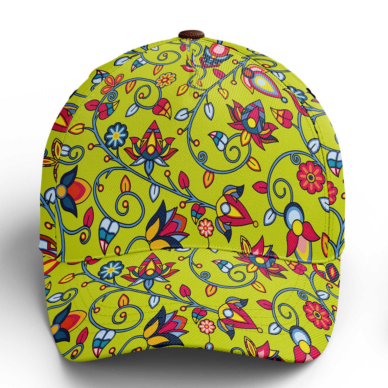 Thorny Path Yellow Snapback Hat