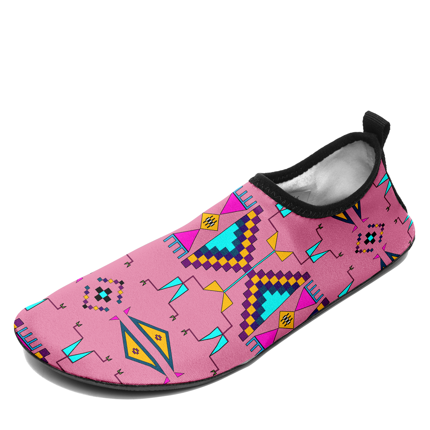 Rite of Passage Pink Kid's Sockamoccs Slip On Shoes