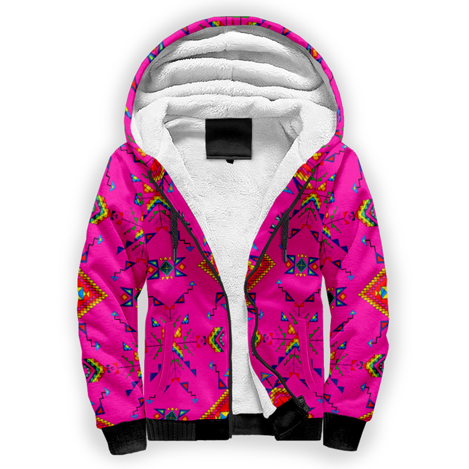 Buffalo Jump Pink Sherpa Hoodie