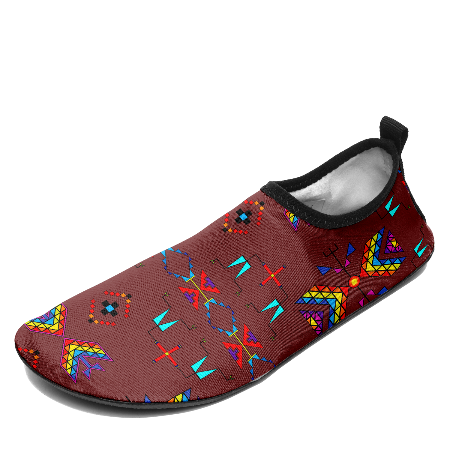 Rainy Chief Rainbow Earth Clay Kid's Sockamoccs Slip On Shoes