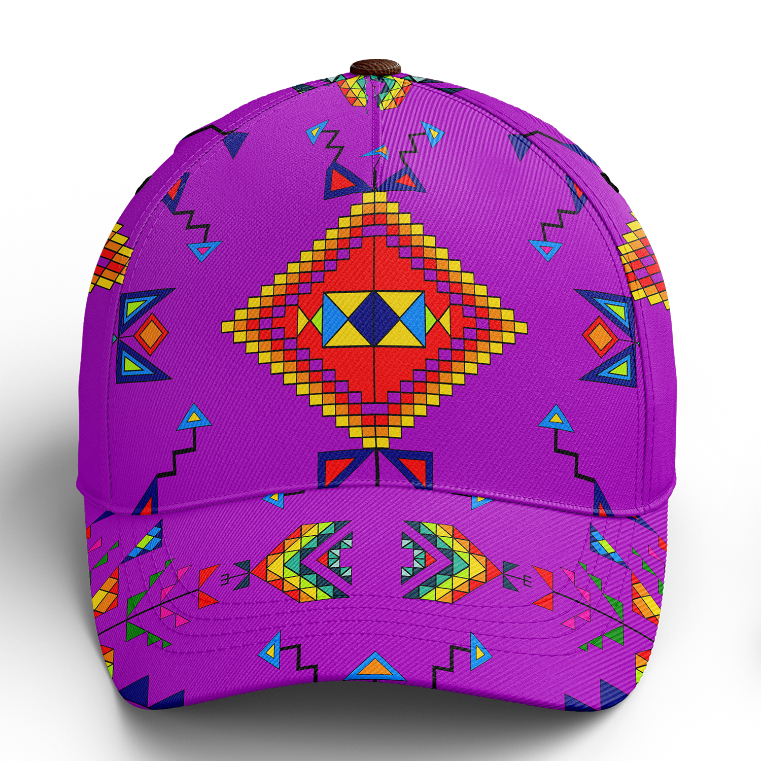 Buffalo Jump Purple Snapback Hat