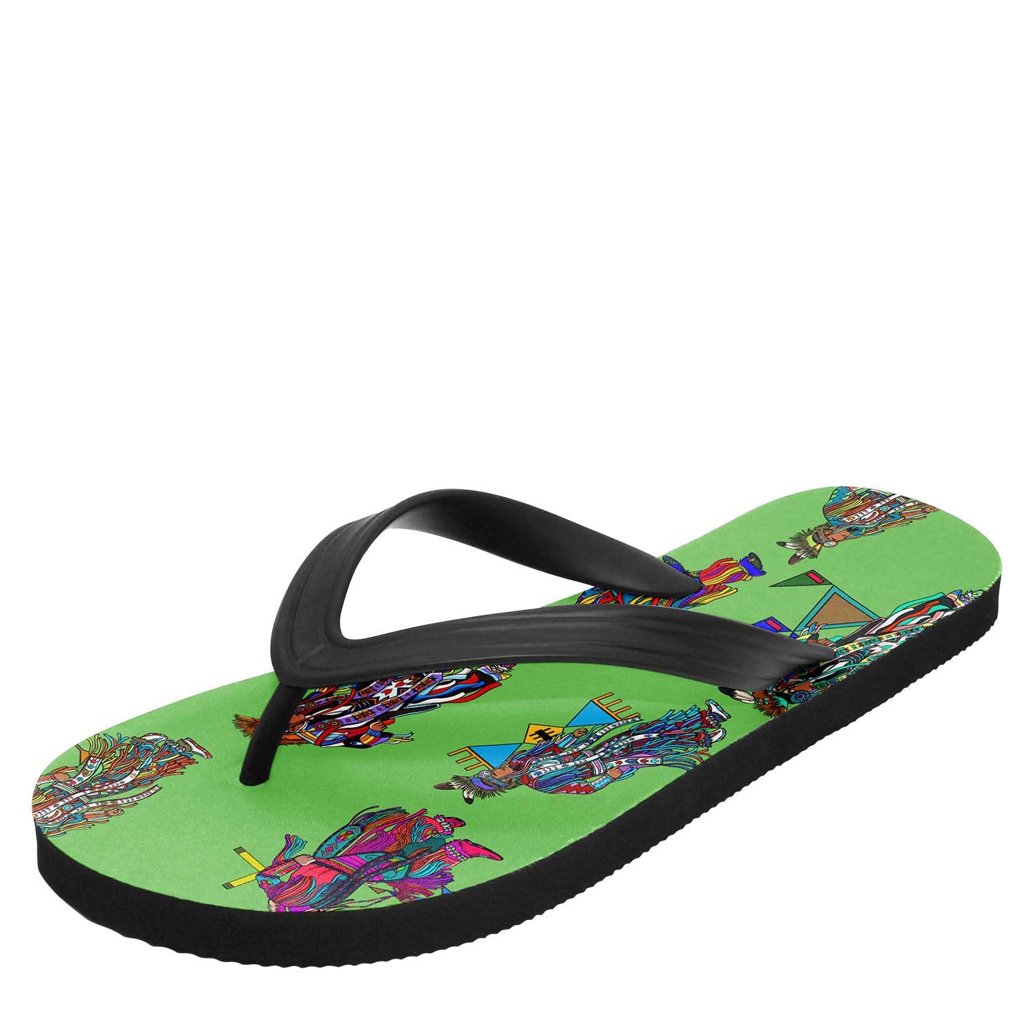 Men's Grass Dancers Flip Flops