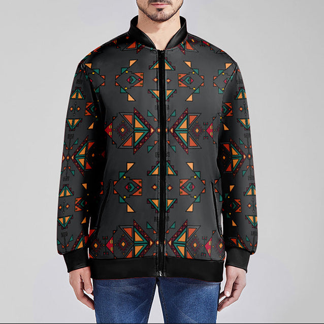 Arrow Dawn Gray Zippered Collared Lightweight Jacket