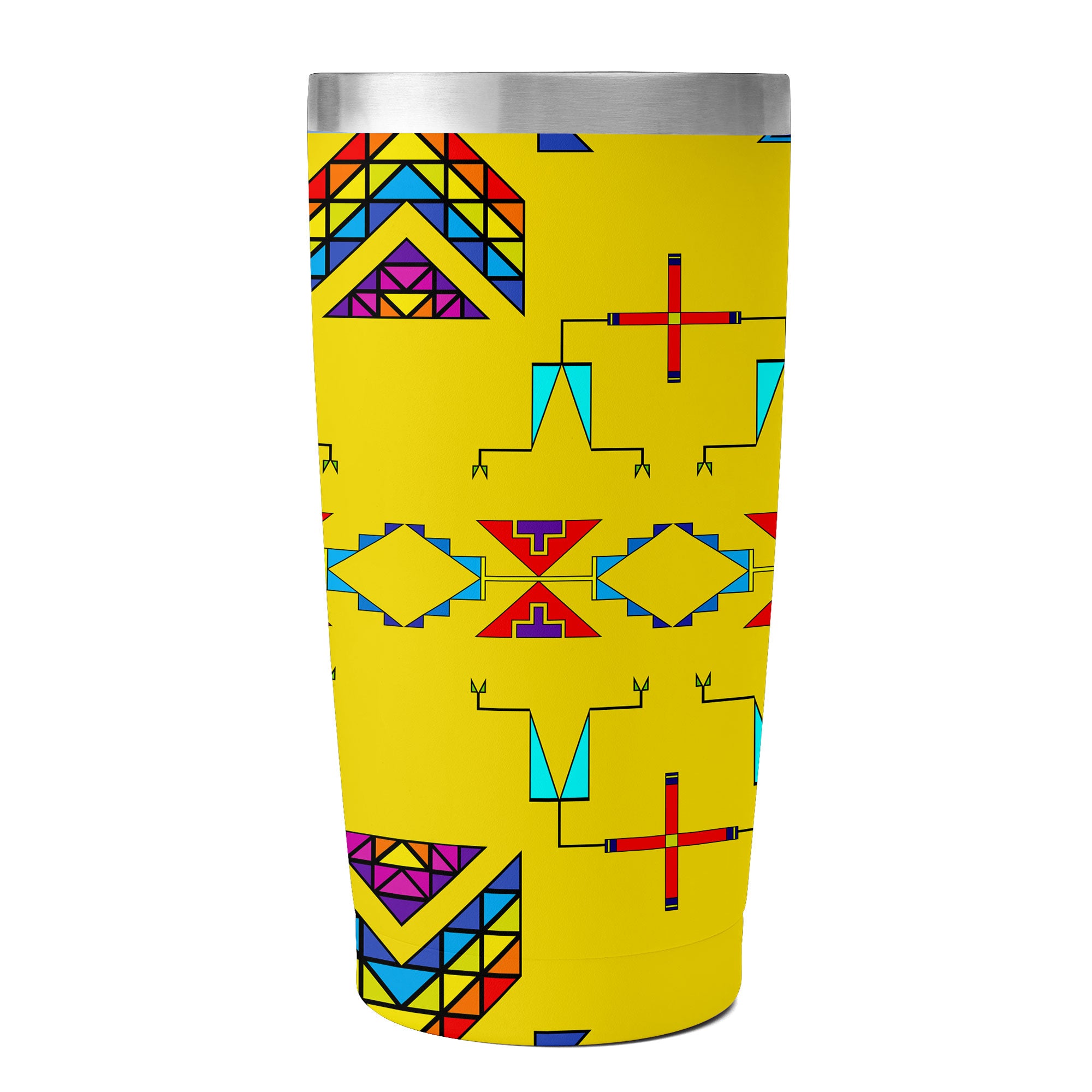 Rainy Chief Rainbow Yellow 15OZ Tumbler