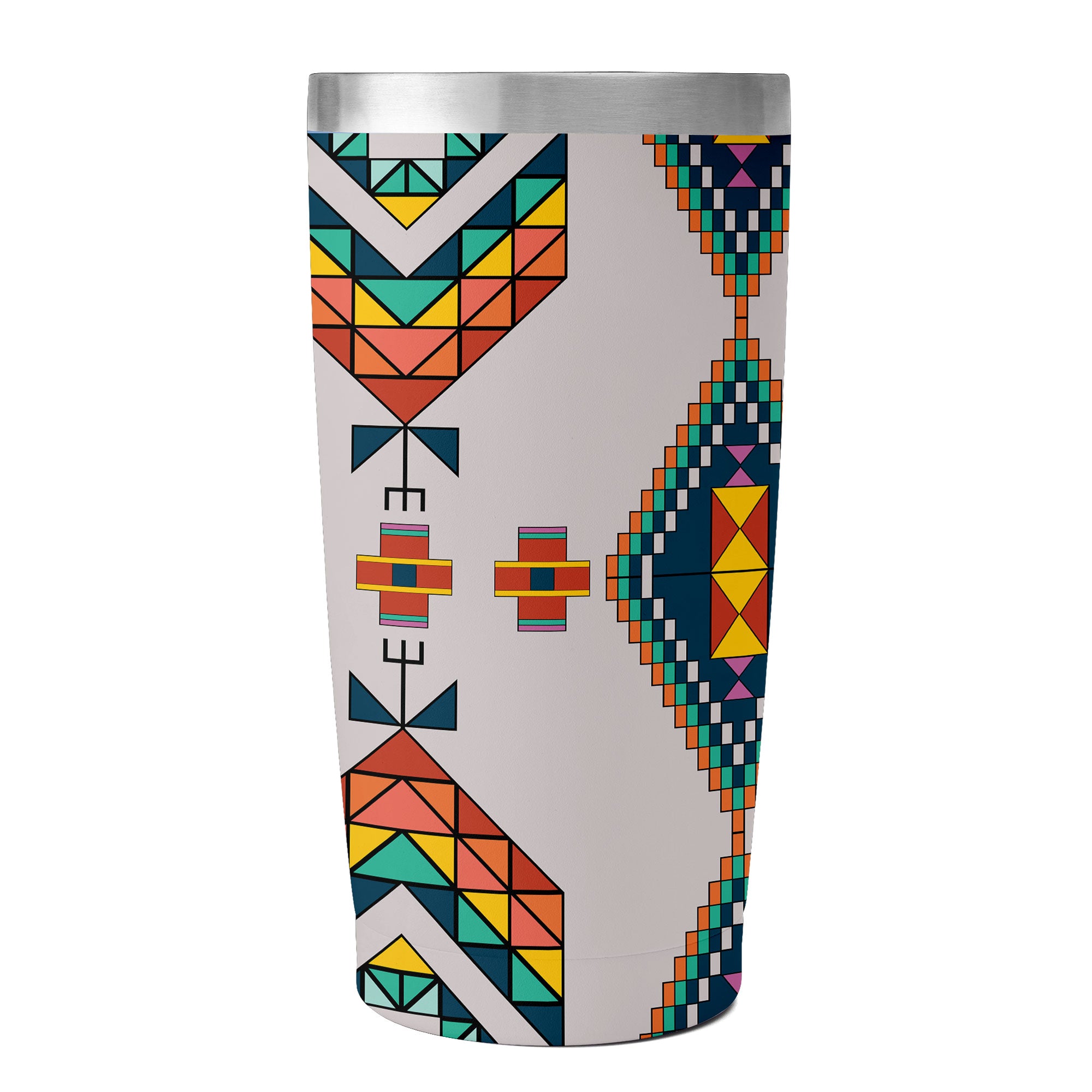 Travois Tipi Light Grey 15OZ Tumbler