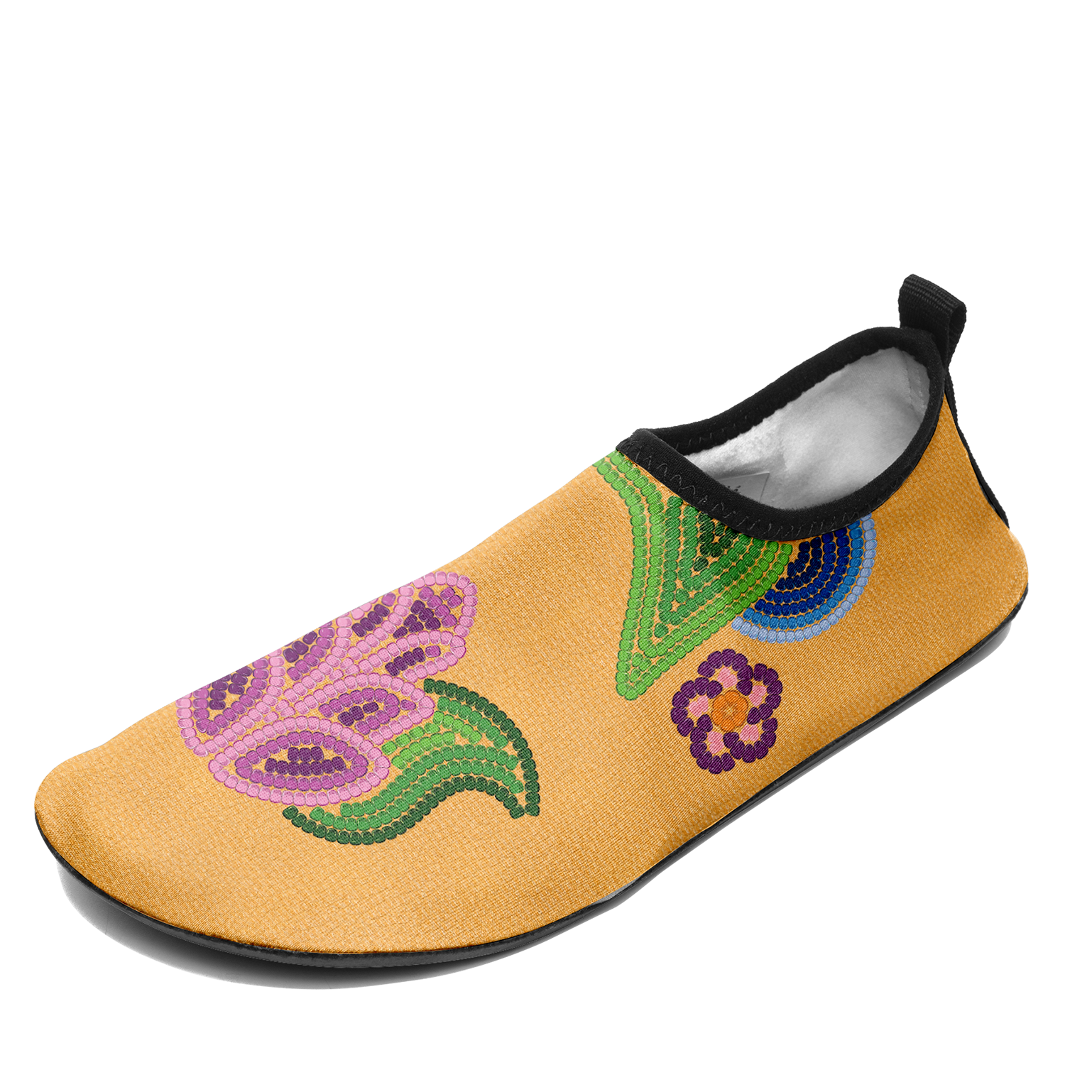 Petal Perfection 3 Kid's Sockamoccs Slip On Shoes