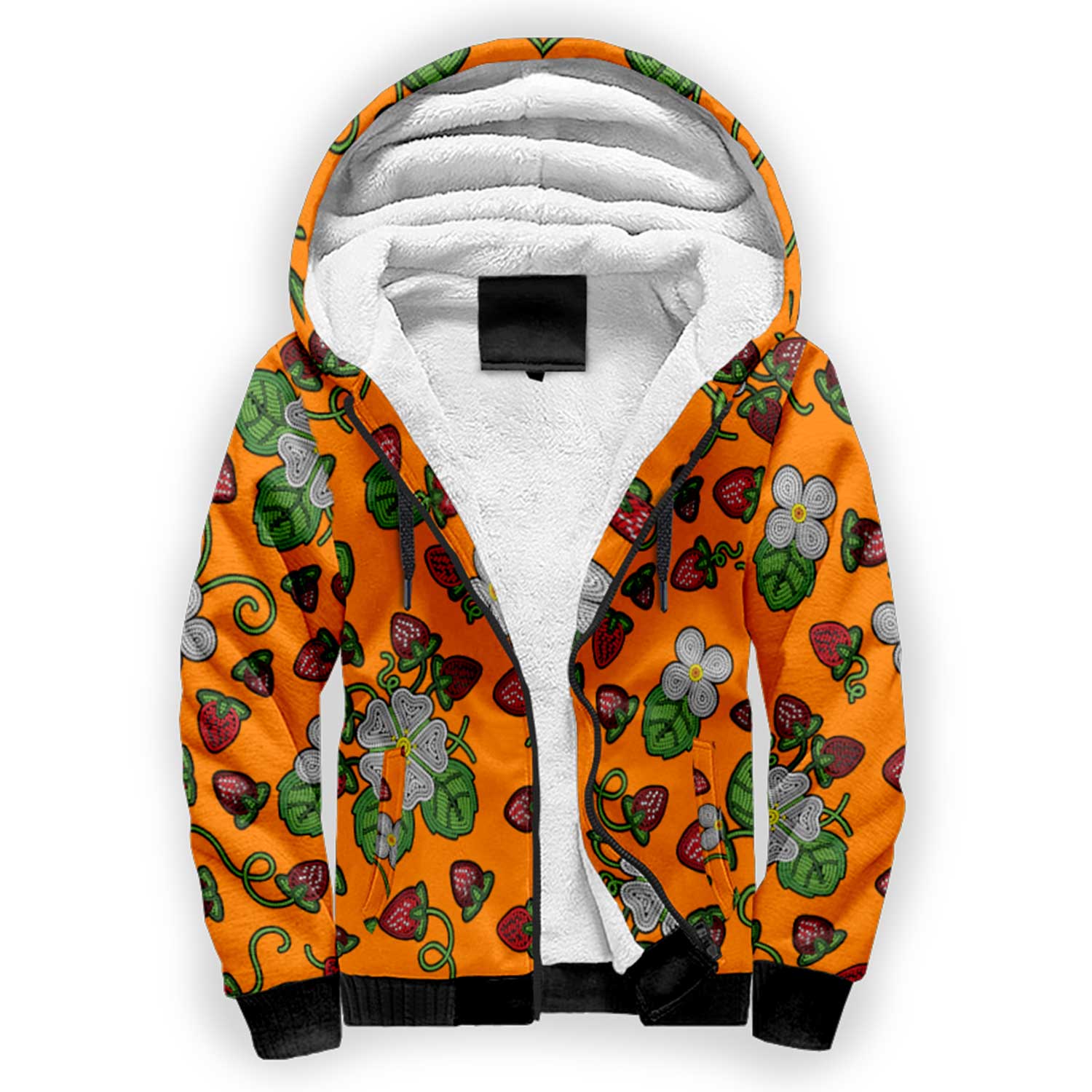 Strawberry Dreams  Carrot Sherpa Hoodie