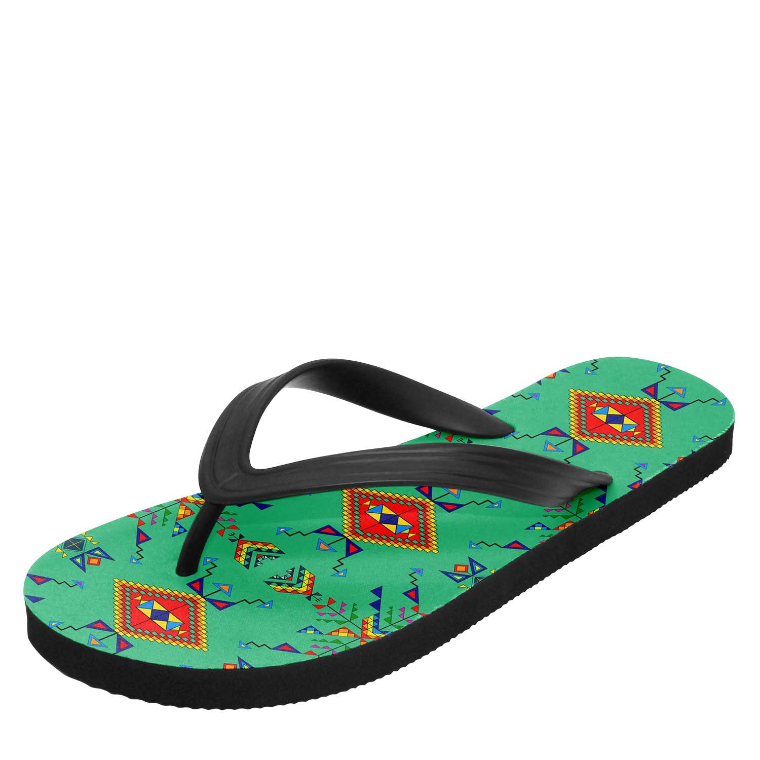 Buffalo Jump Sage Flip Flops