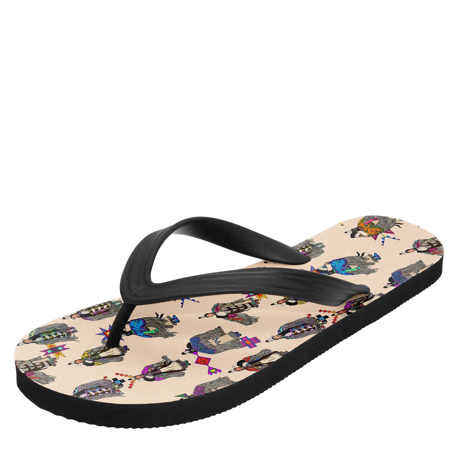Women's Tradish Dancers Muslin Flip Flops
