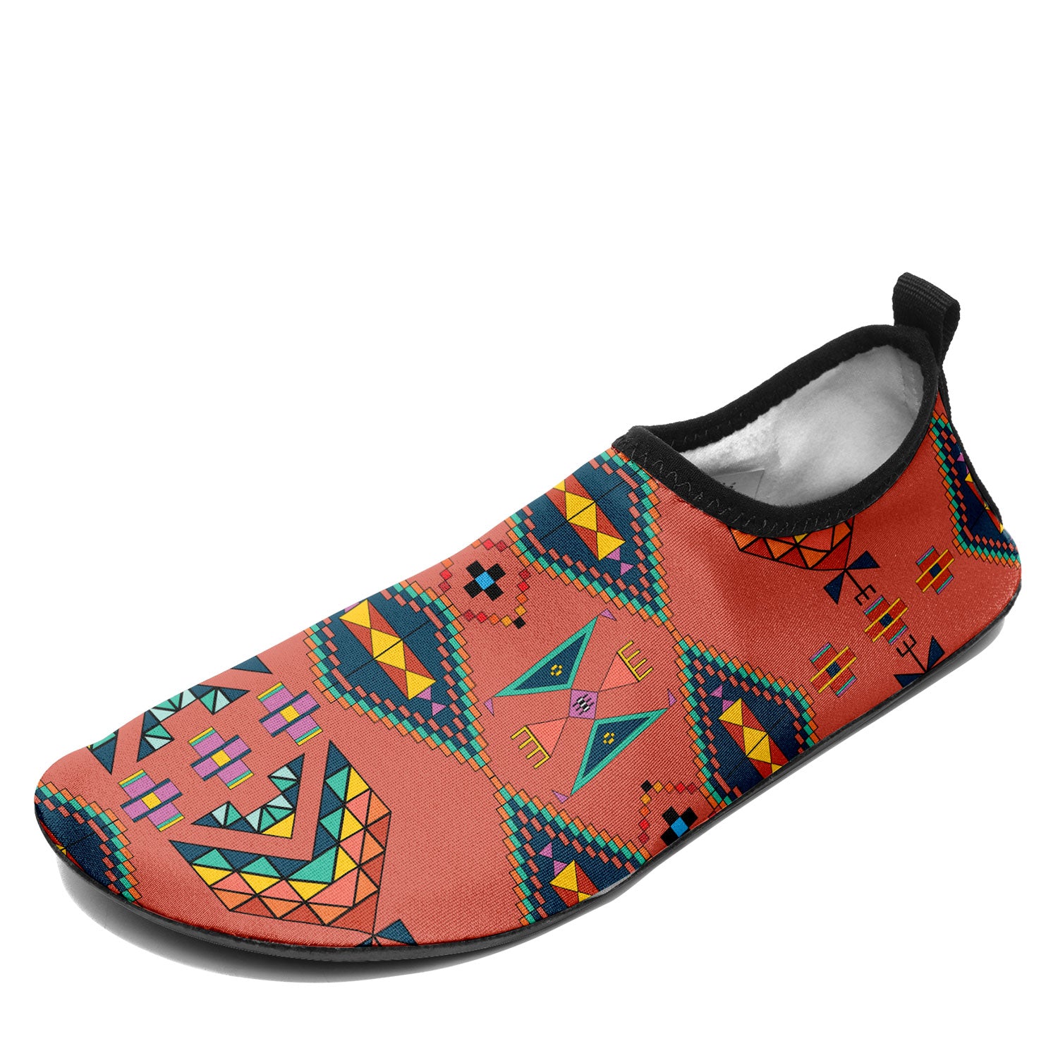 Travois Tipi Canyon Earth Kid's Sockamoccs Slip On Shoes