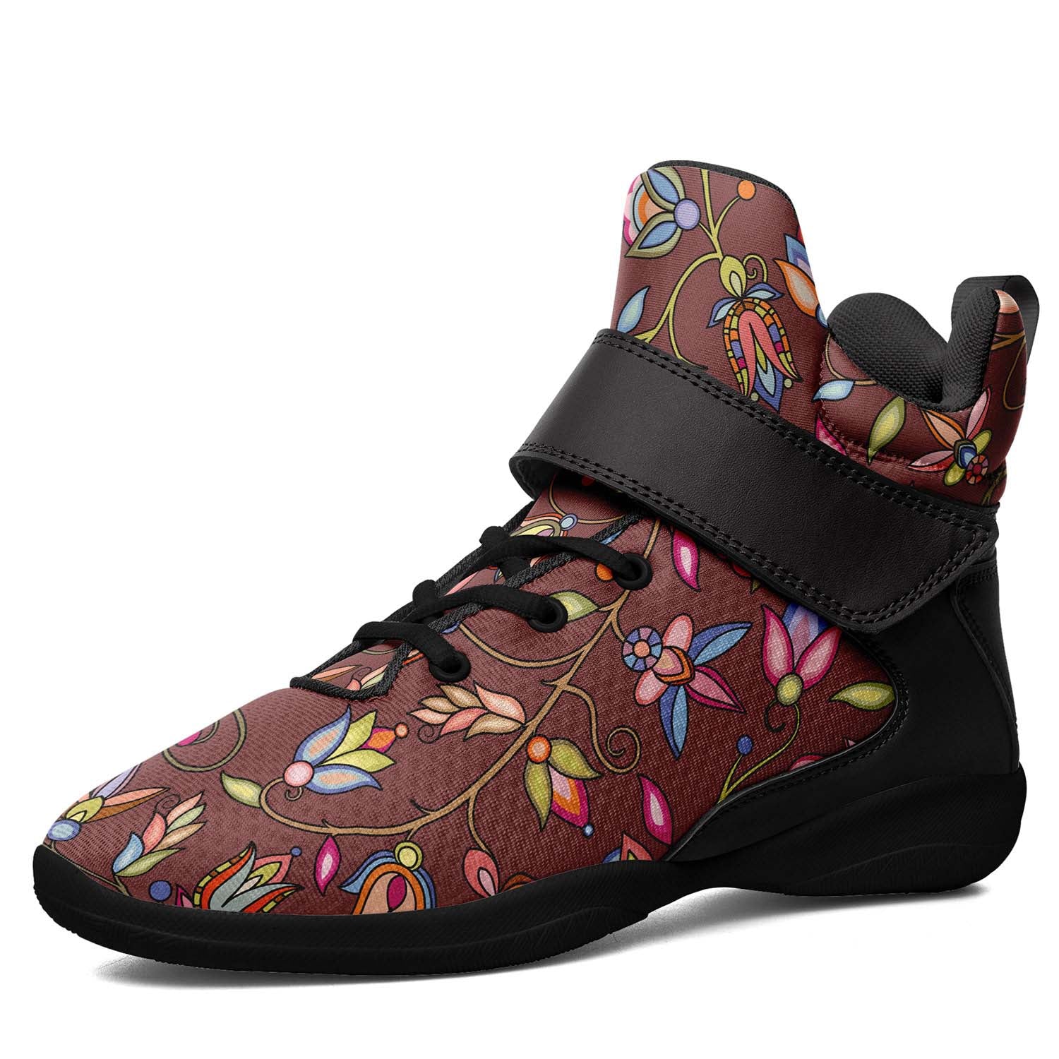 Buffalo Bloom Clay Ipottaa Basketball / Sport High Top Shoes - Black Sole