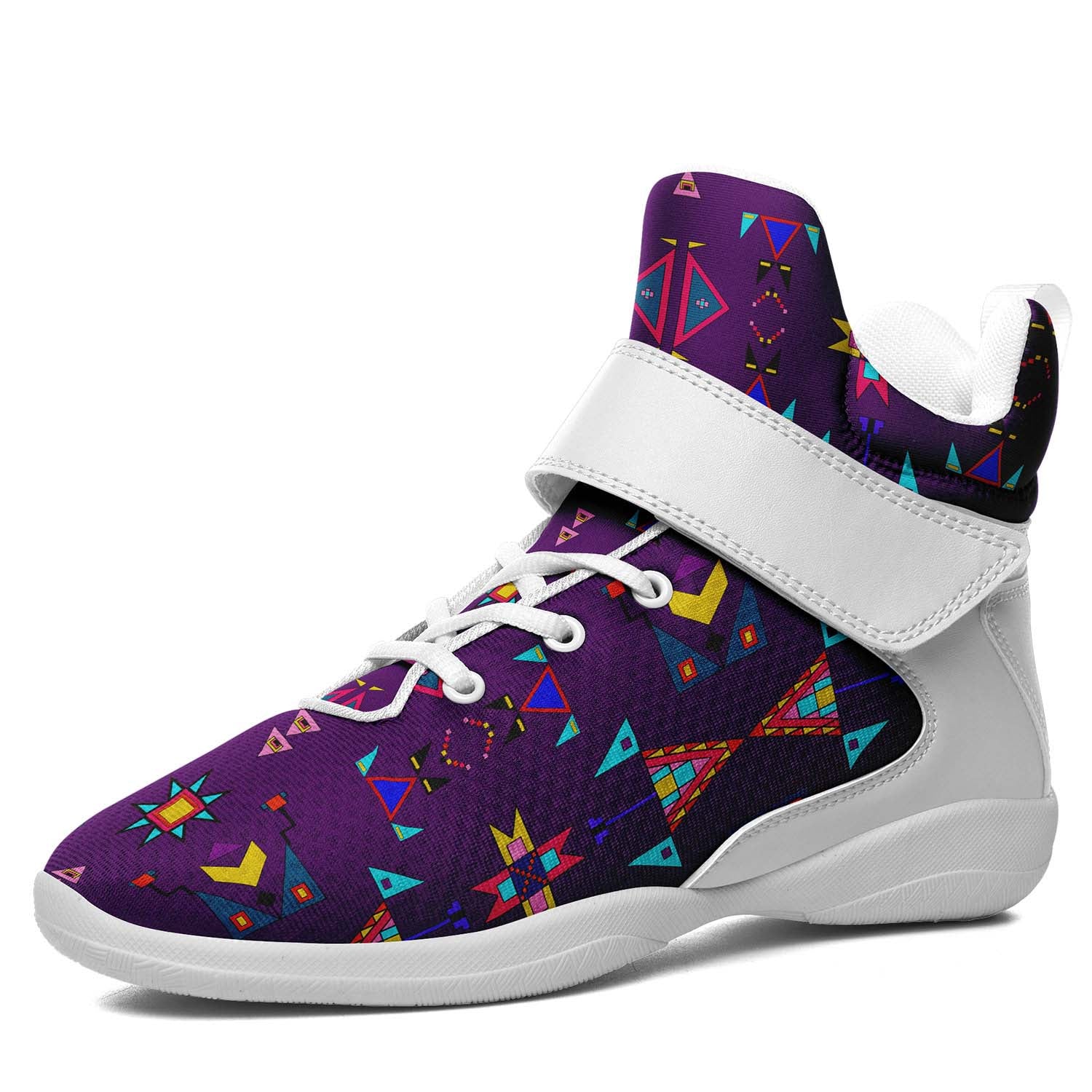 Enemy Territory Berry Ipottaa Basketball / Sport High Top Shoes - White Sole