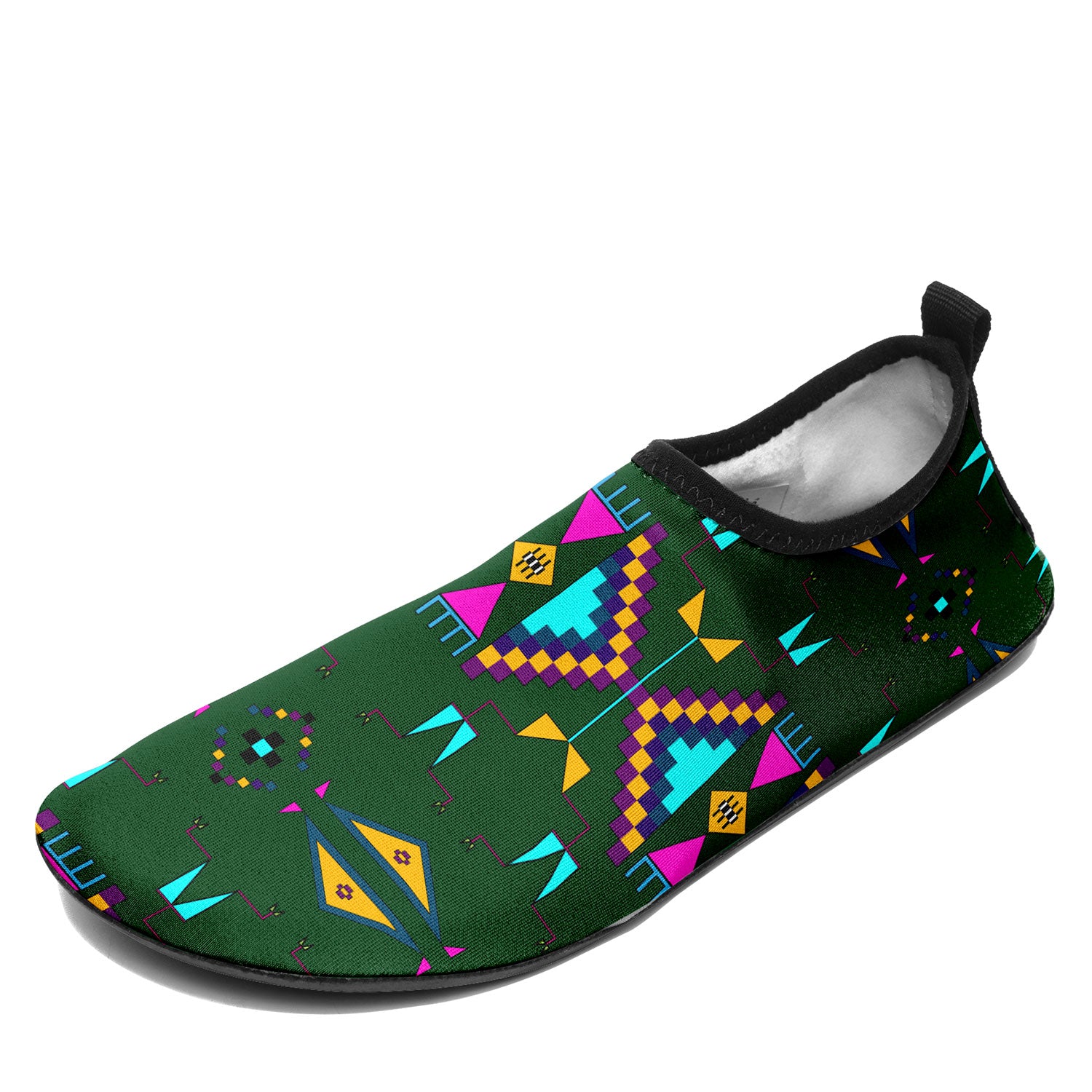 Rite of Passage Squash Blossom Kid's Sockamoccs Slip On Shoes