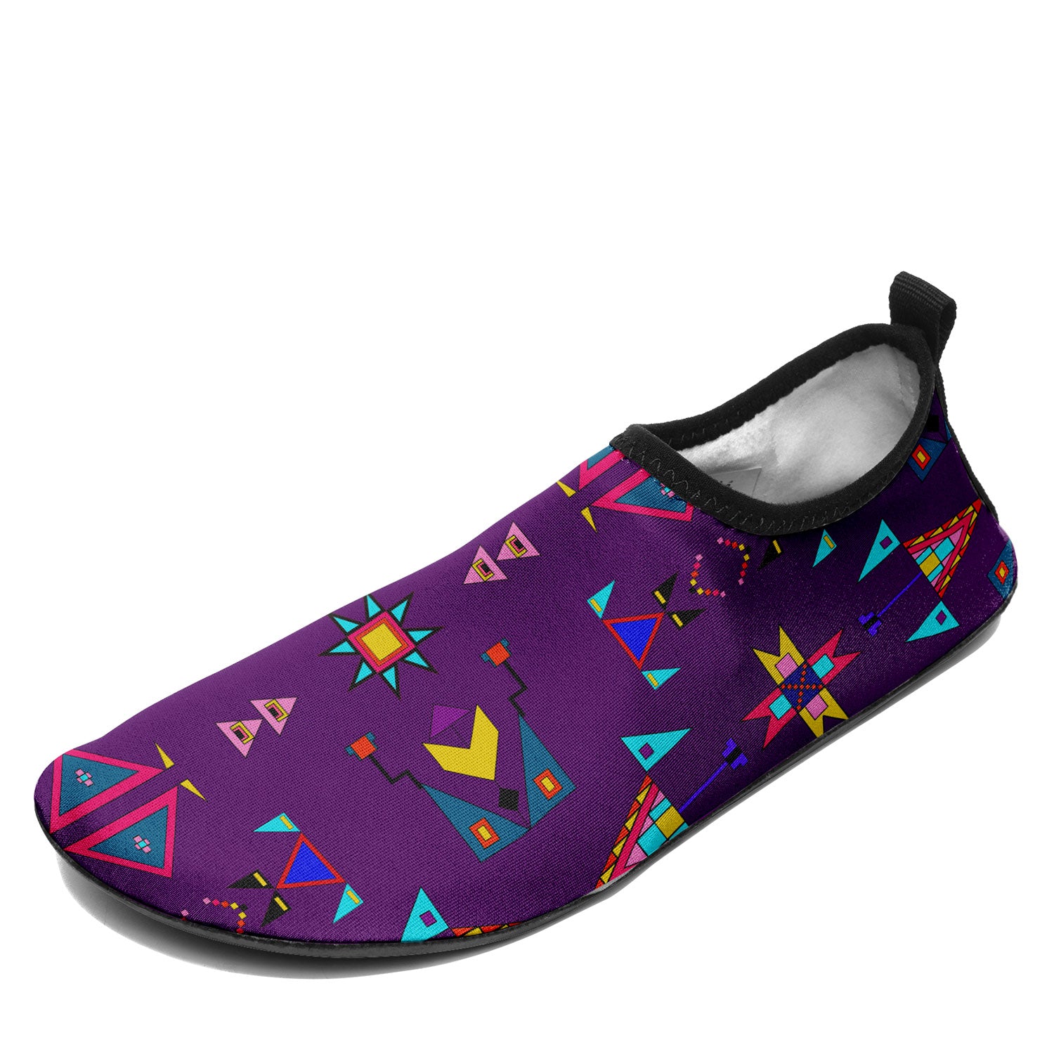 Enemy Territory Berry Kid's Sockamoccs Slip On Shoes