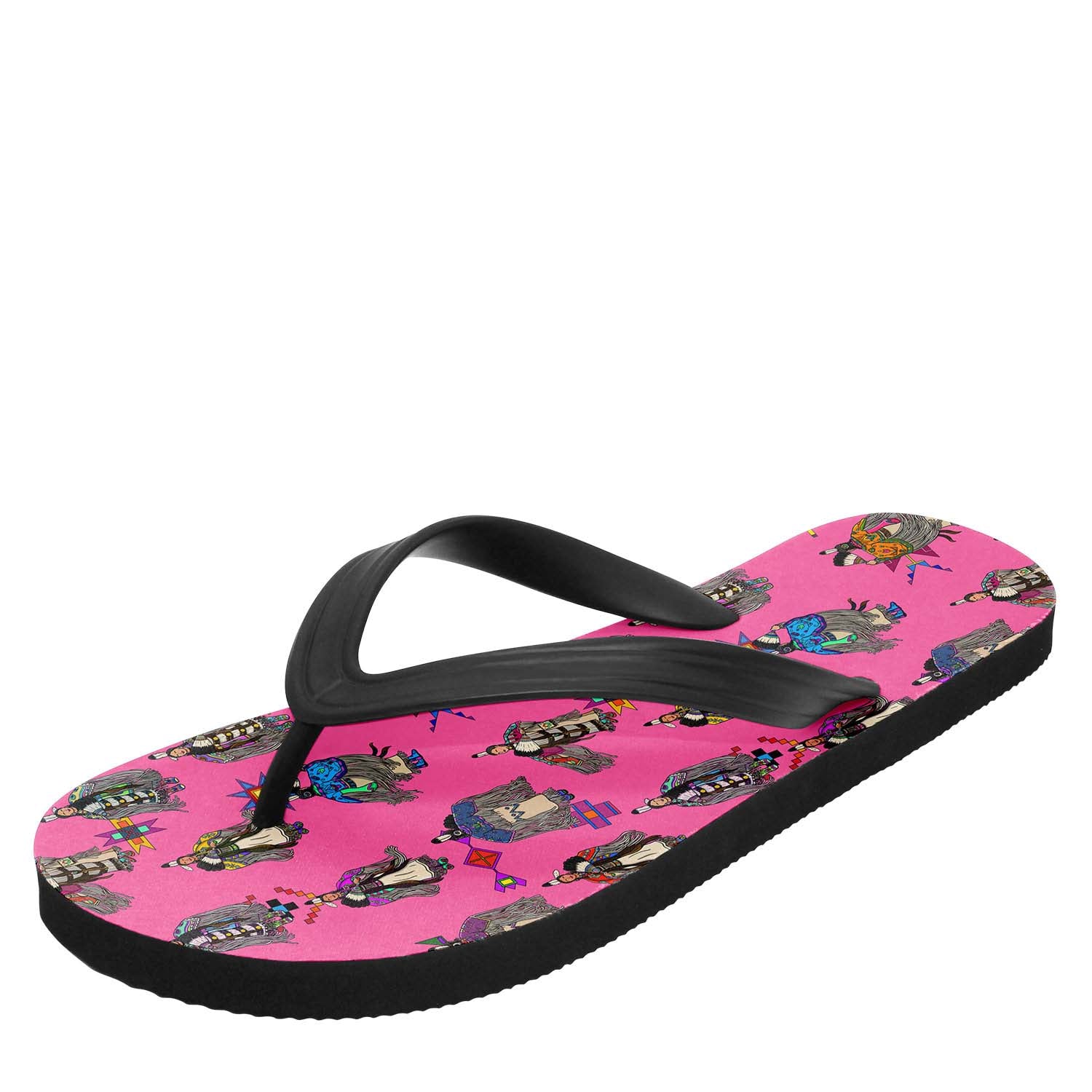Women's Tradish Dancers Pink Flip Flops