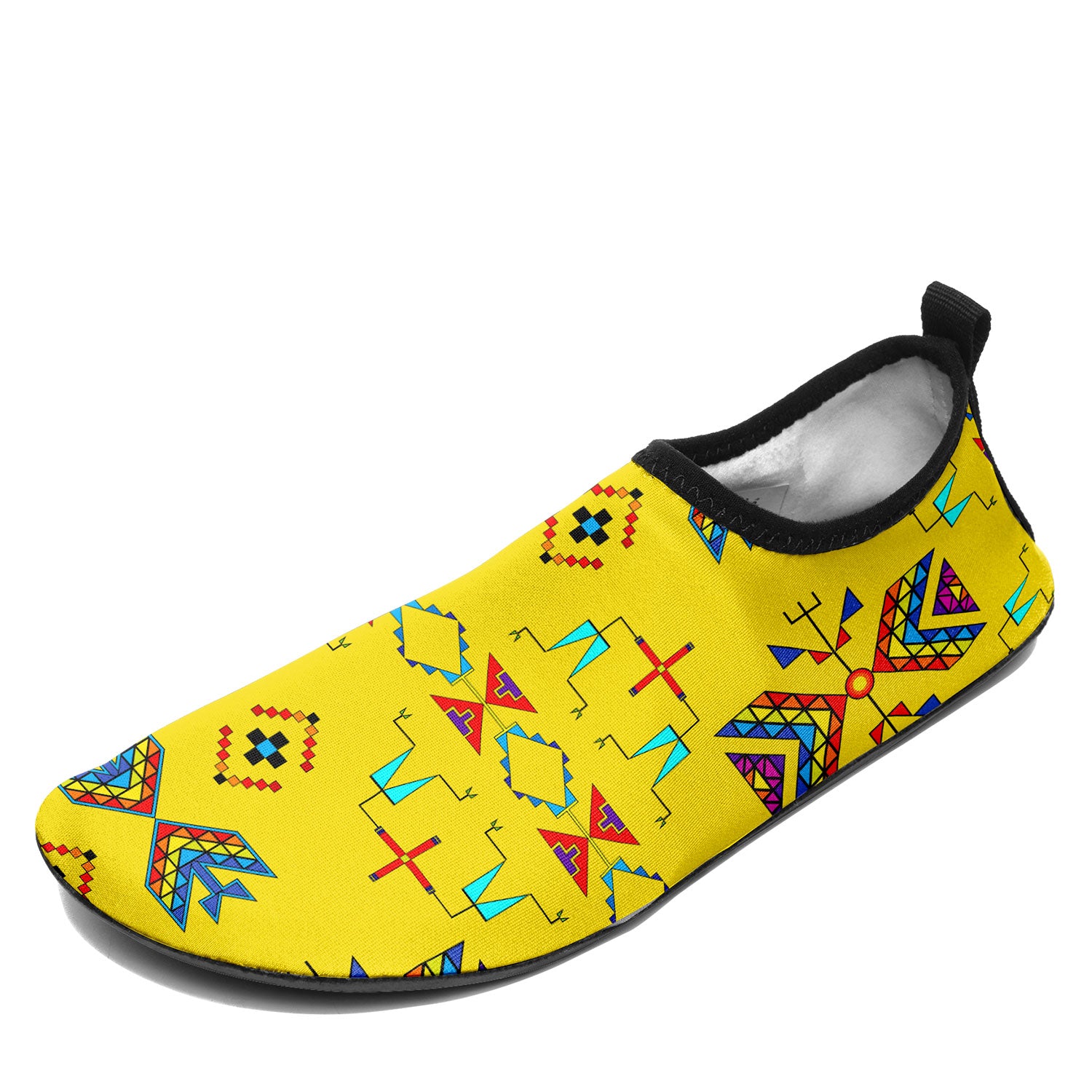 Rainy Chief Rainbow Yellow Sockamoccs