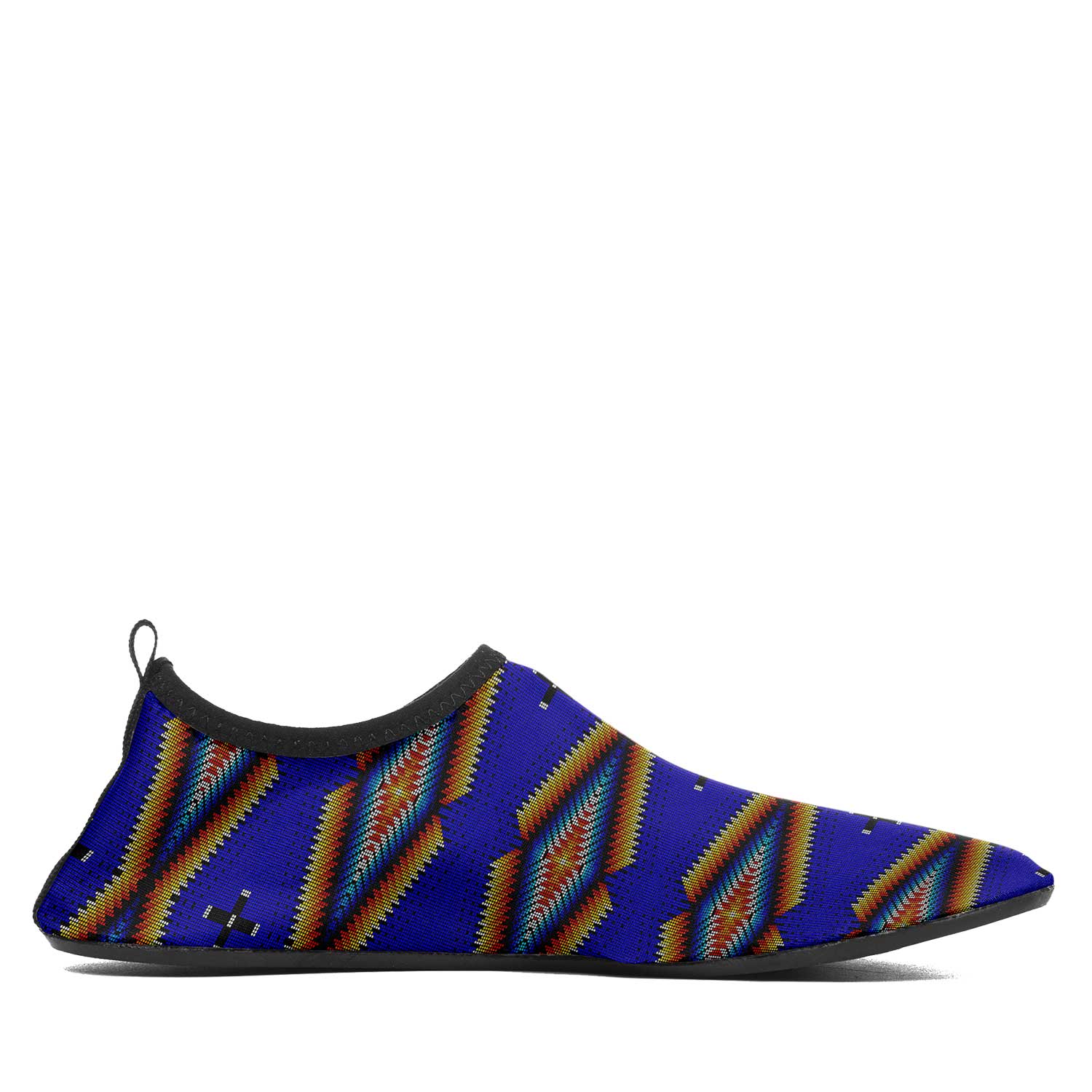 Diamond in the Bluff Blue Kid's Sockamoccs Slip On Shoes