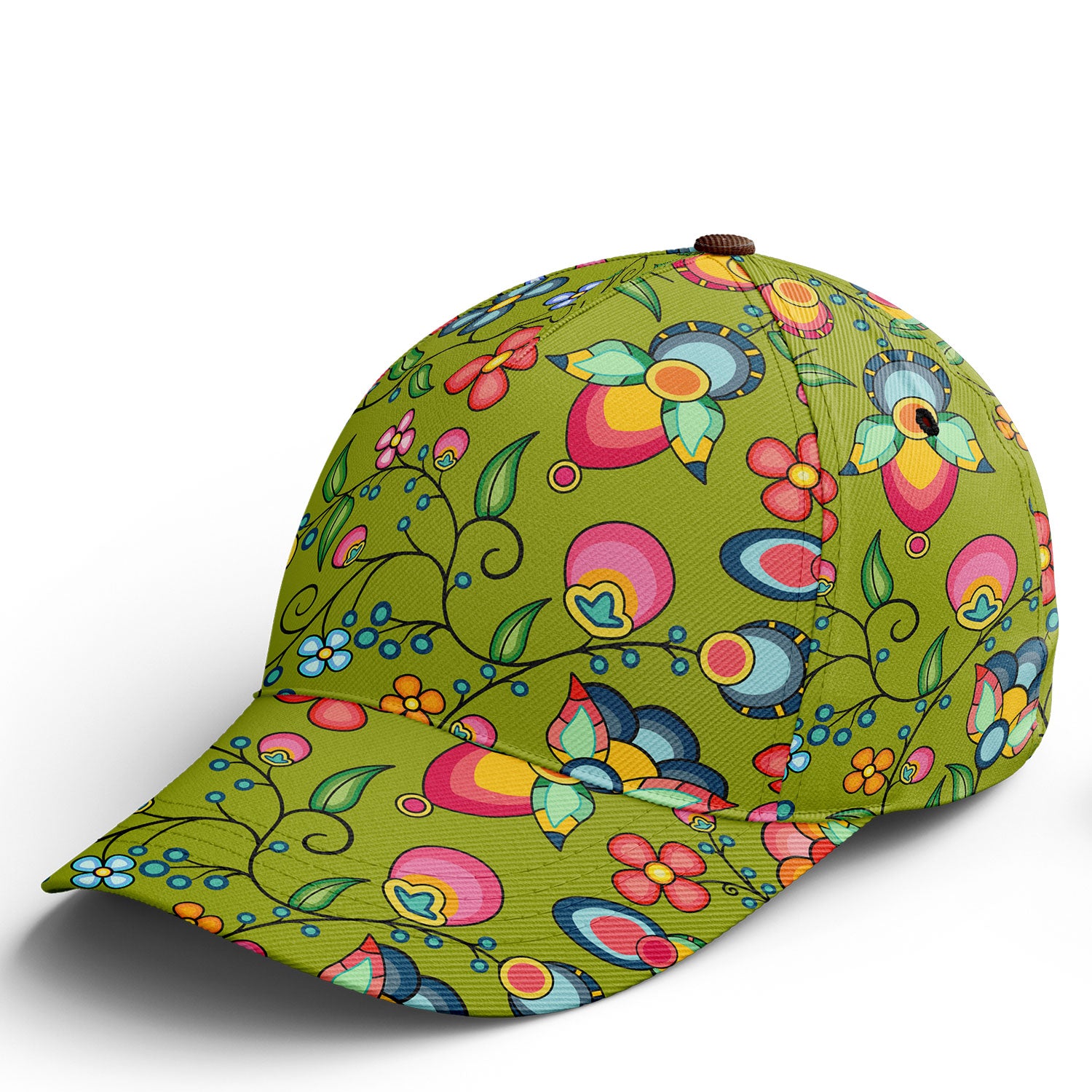 Floral Bounty Sweetgrass Snapback Hat